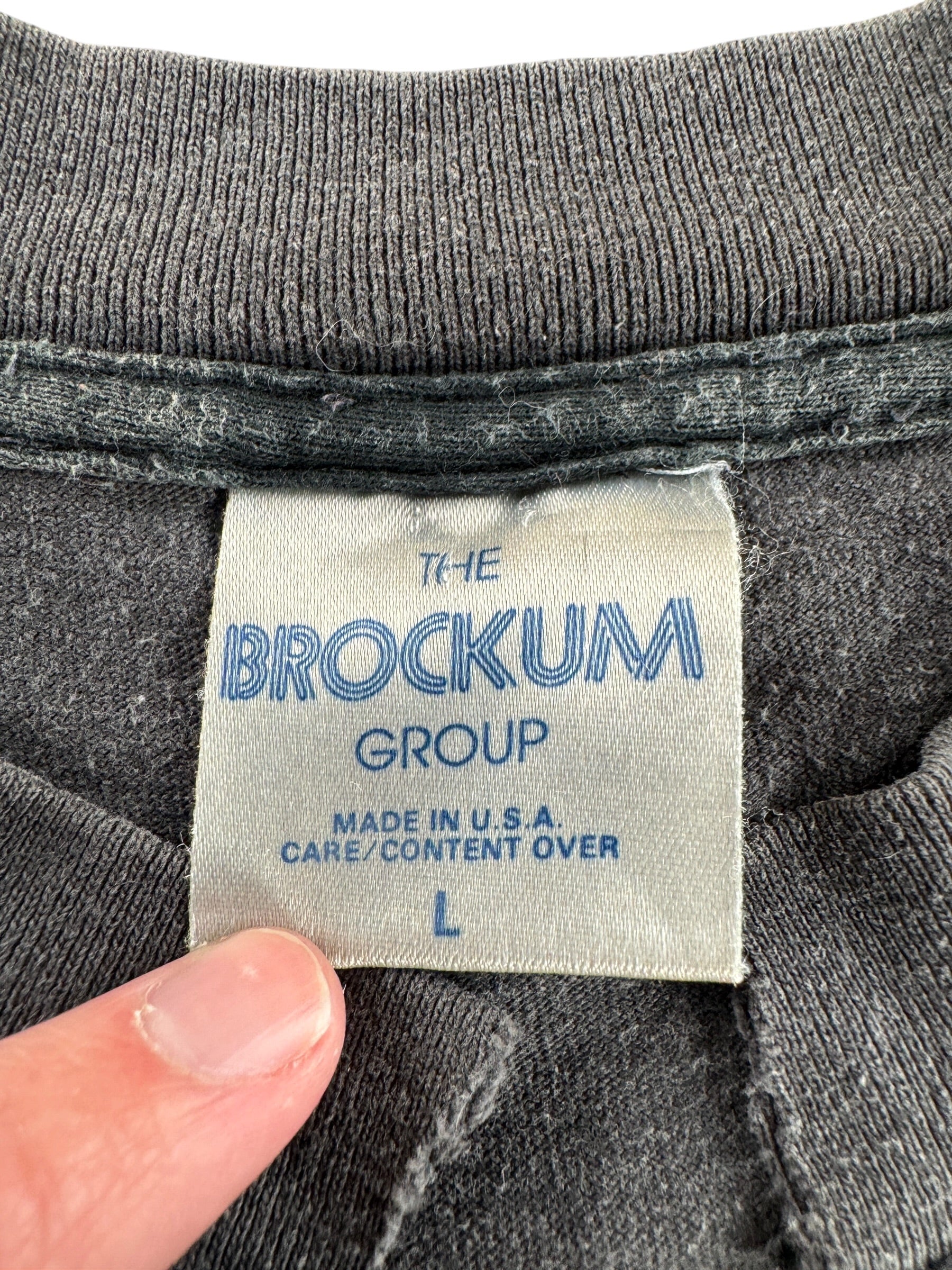 Tag on Vintage 1991 Lollapalooza Chopped Tee SZ L - AS IS