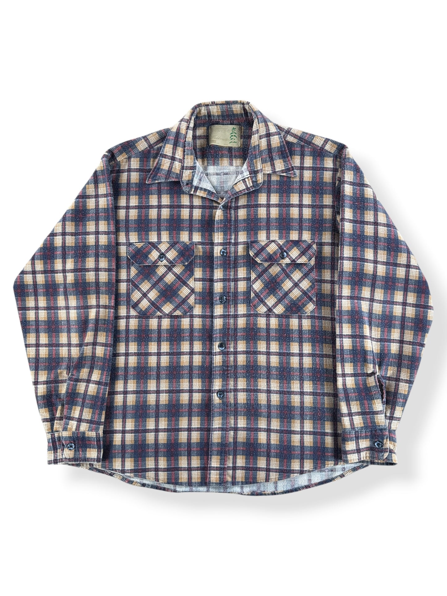 Front of Vintage Fieldmaster Printed Flannel SZ XL