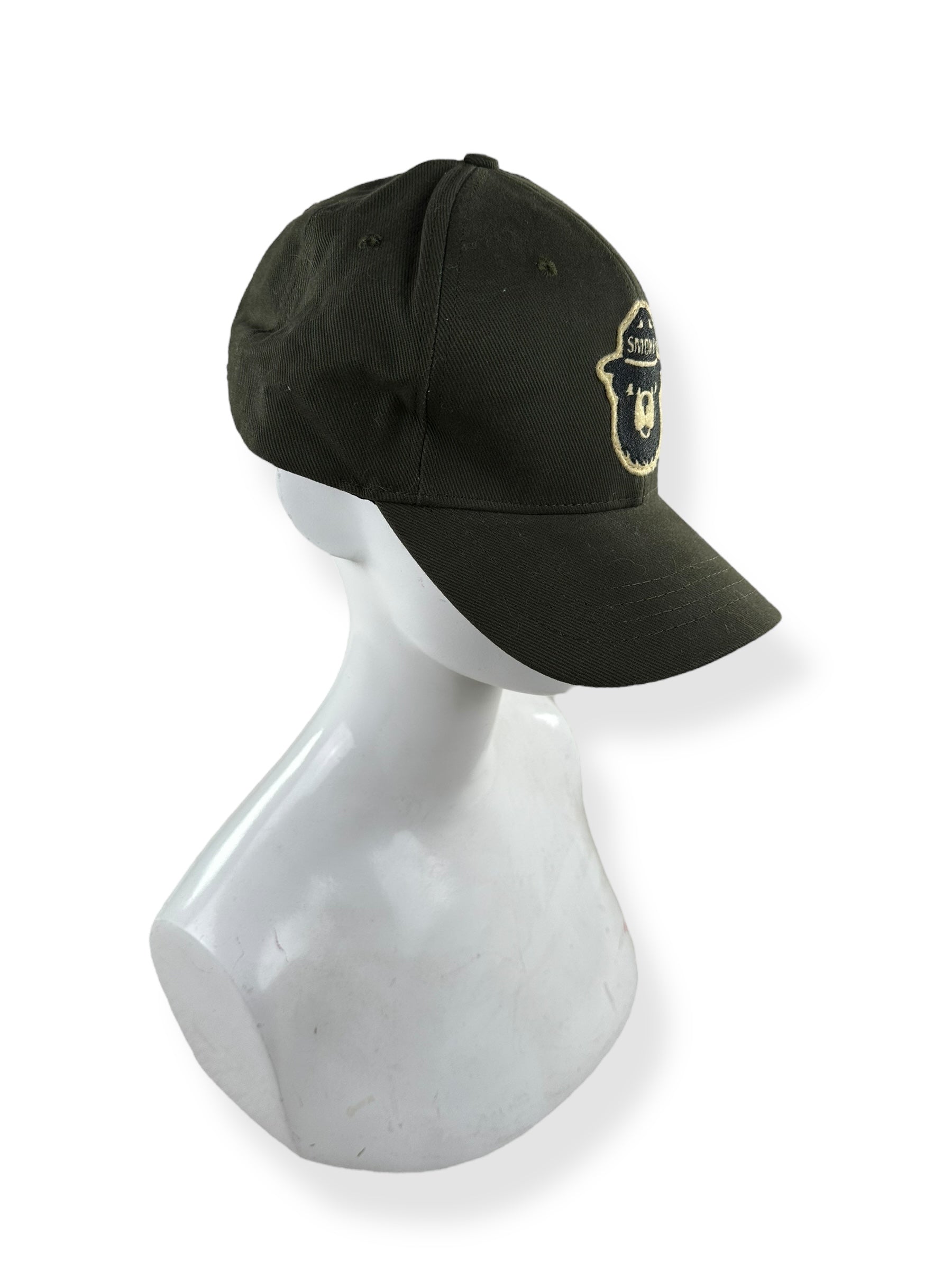 Right Side Lowered View of NWT Filson Smokey the Bear 75th Anniversary Hat One Size Fits Most