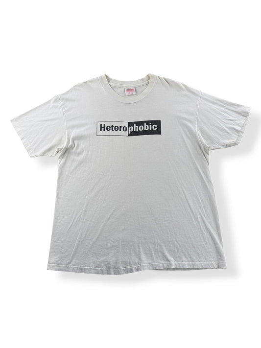 Front of Vintage 1990s Heterophobic Tee XL
