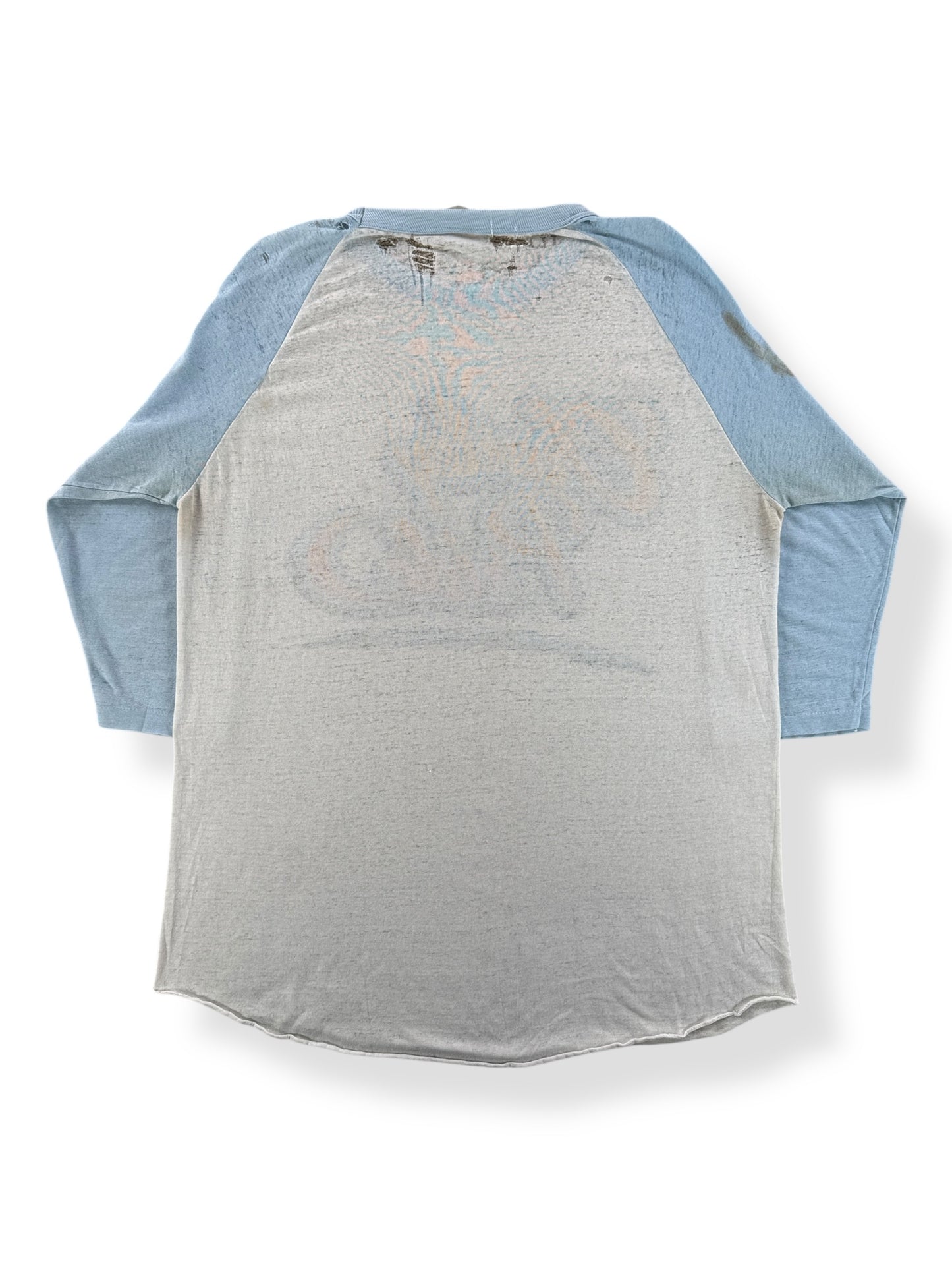 Back of Vintage Charley Pride Raglan Thrasher SZ M
