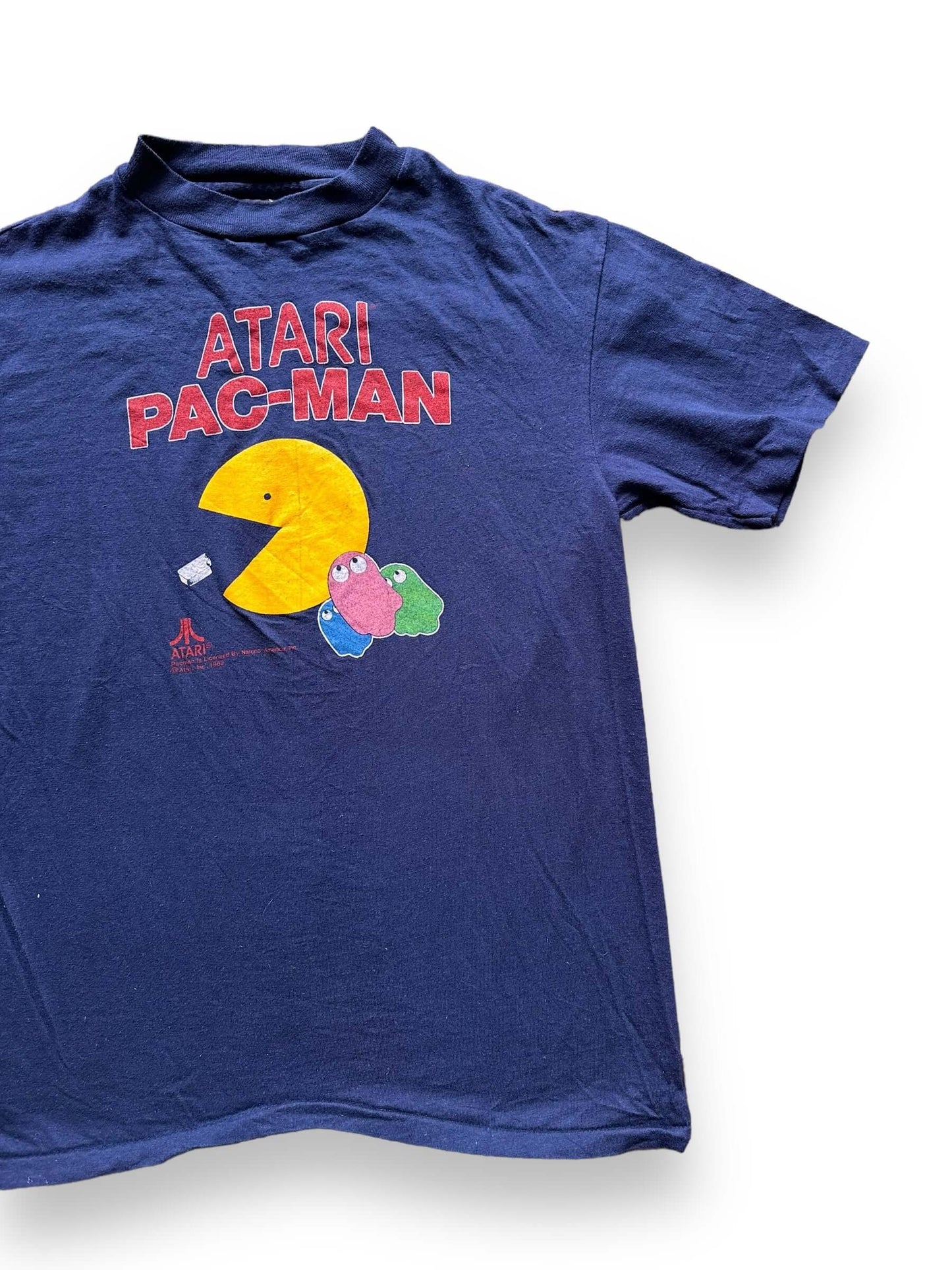 front left of Vintage PacMan Atari Tee SZ S