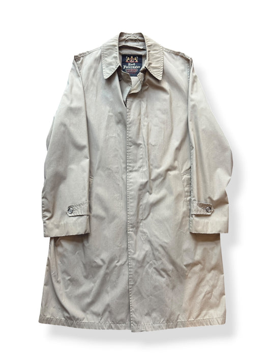 Front of Vintage Lord Forcaster Trench Coat SZ 38L