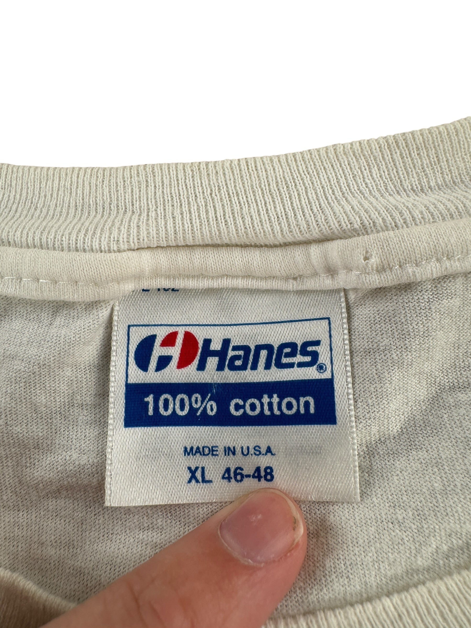 Tag on Vintage R. Crumb Robert Johnson Tee SZ L