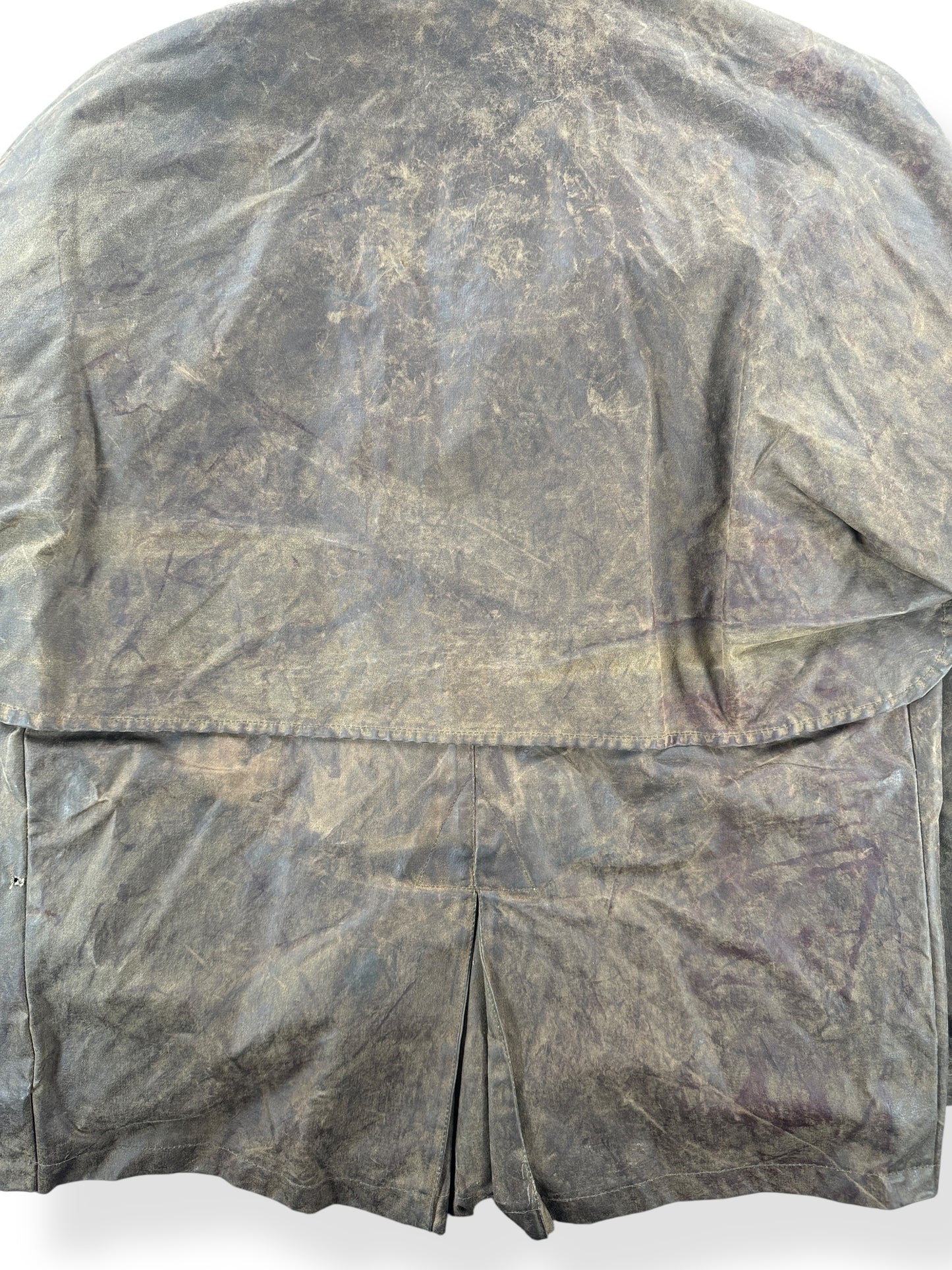 Back of Vintage Filson Shelter Cloth Packer Coat SZ 40