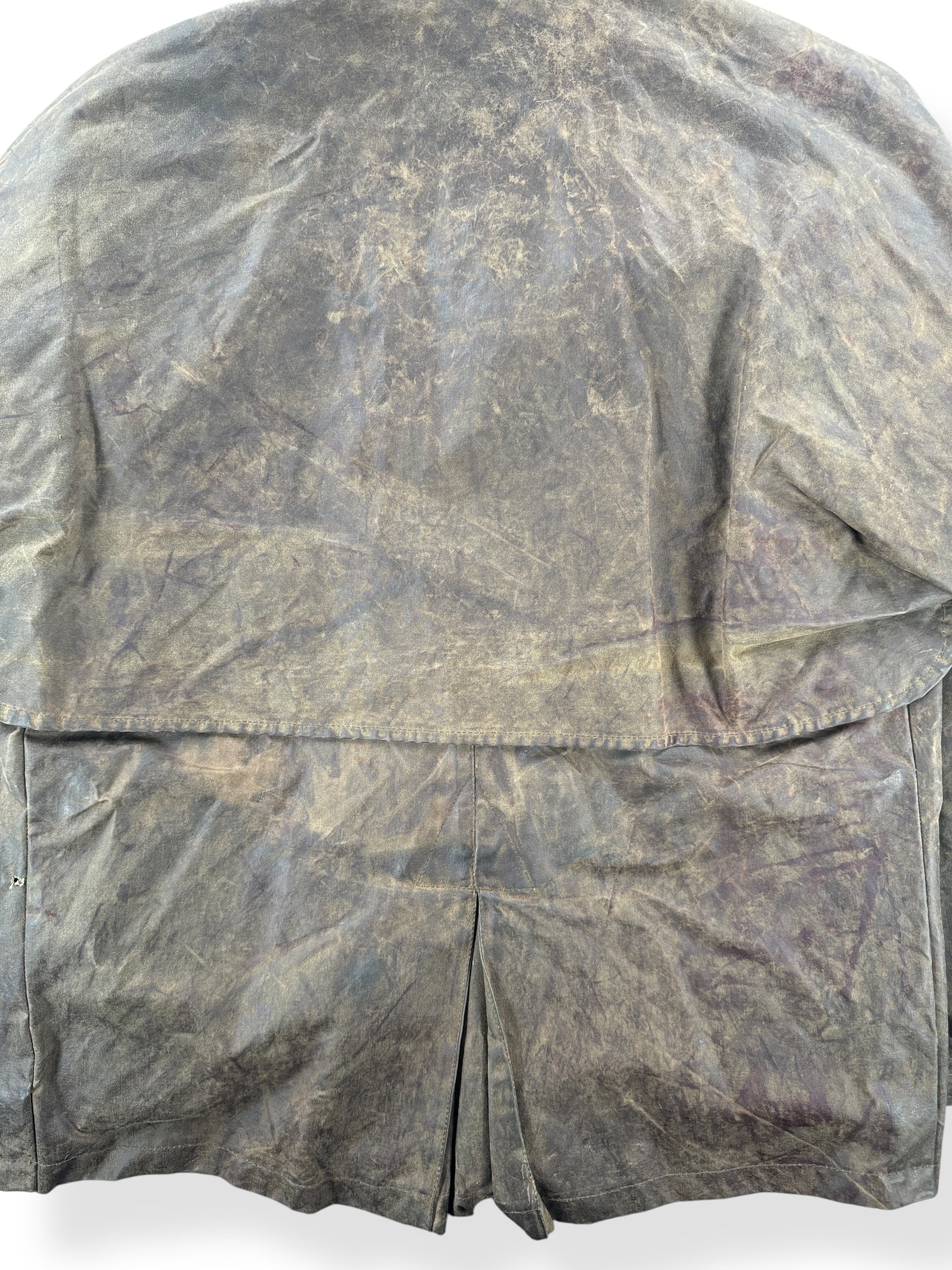 Back of Vintage Filson Shelter Cloth Packer Coat SZ 40
