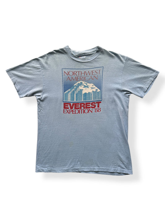 Front of Vintage 1988 Northwest American Everest Expedition Tee SZ L