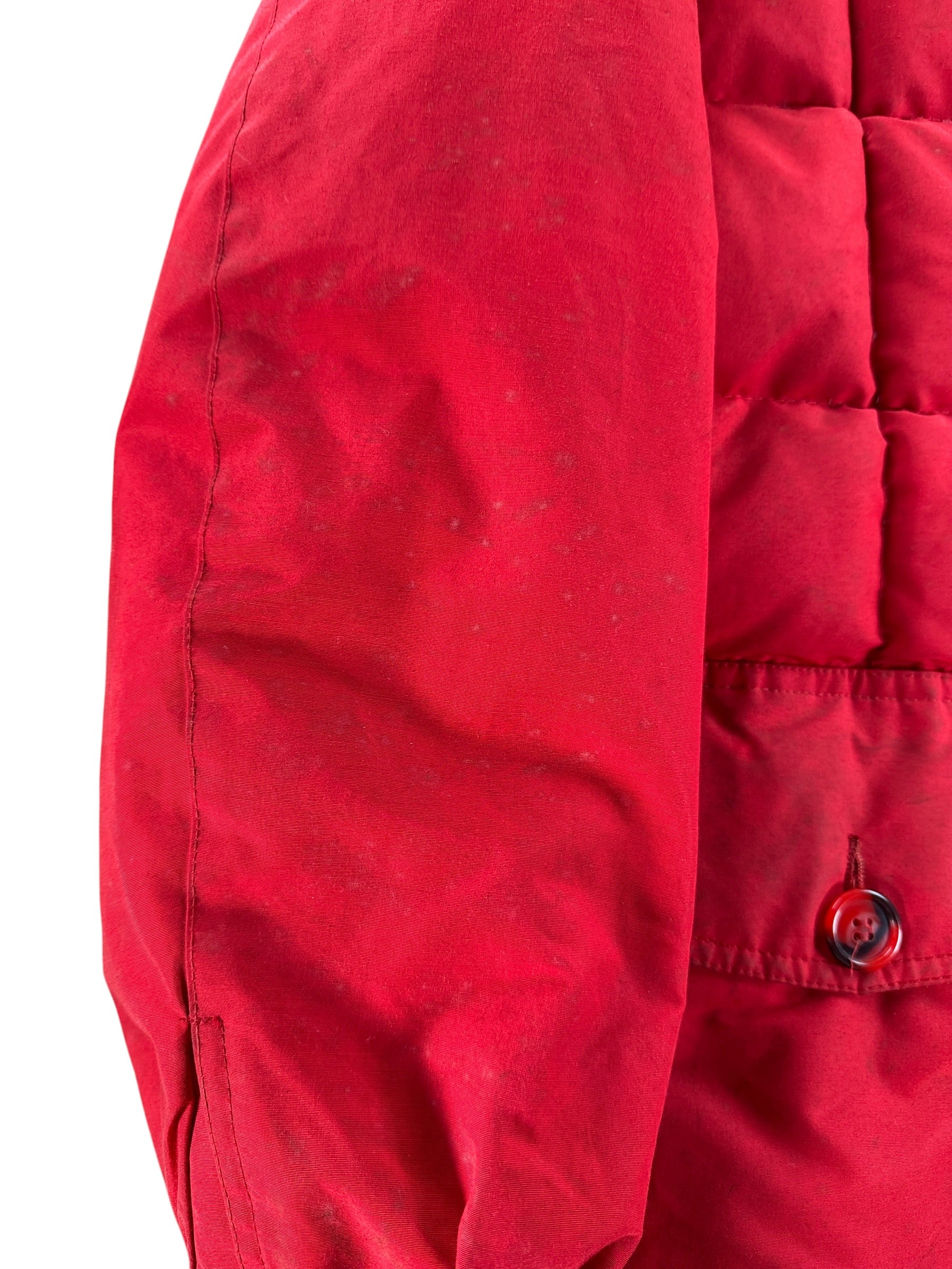 Sleeve on Vintage Eddie Bauer Sun Down Coat SZ 46