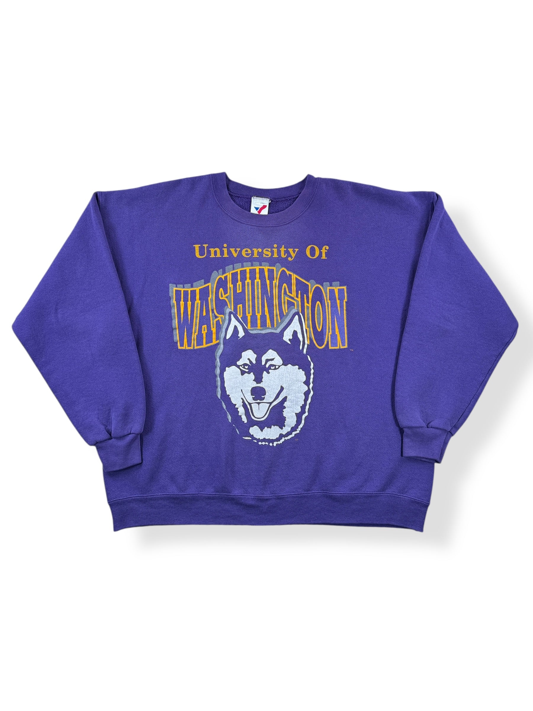 Front of Vintage Huskies Sweatshirt SZ XL
