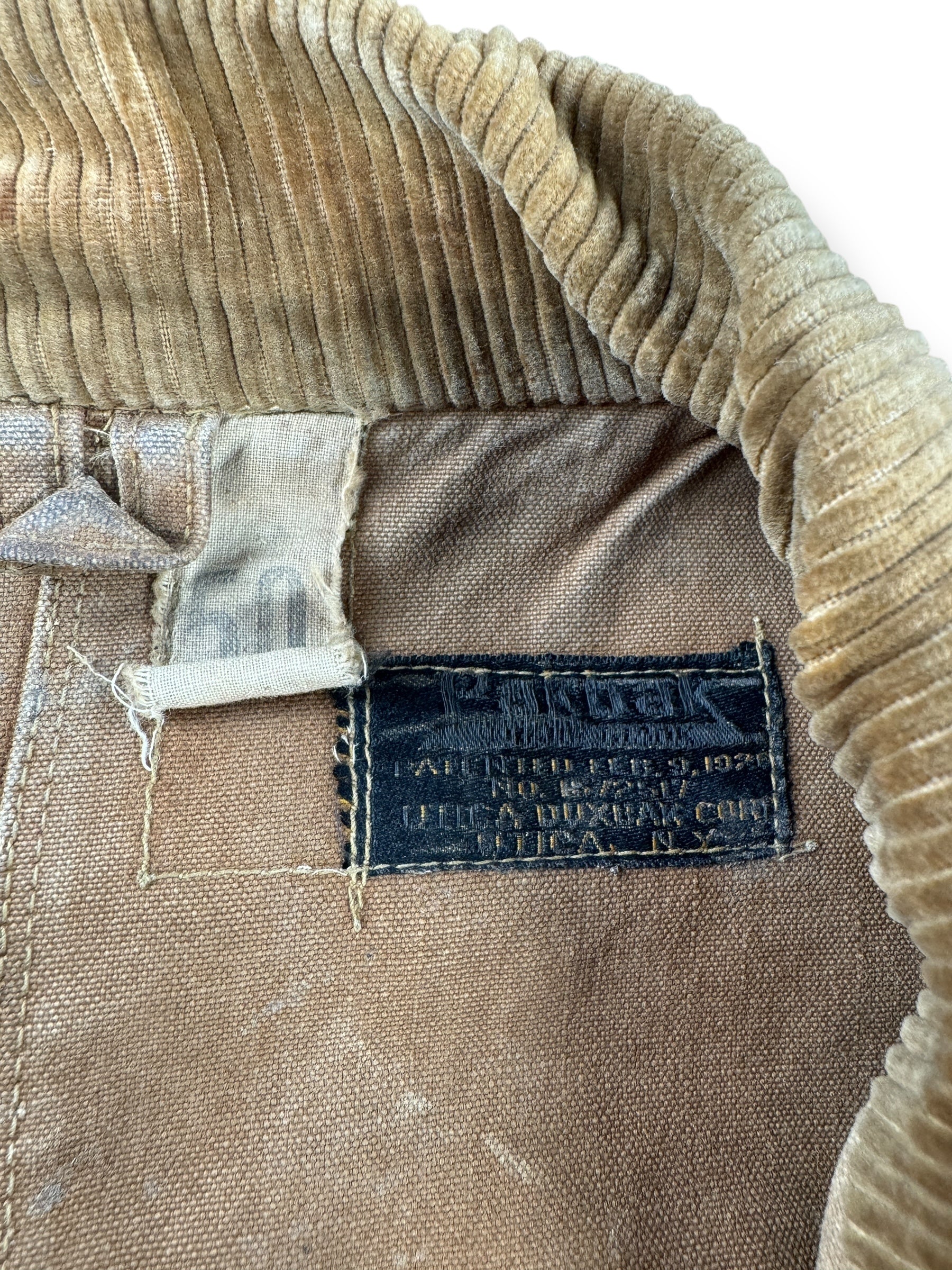 Tag on Vintage 20s Era Pakbak Hunting Jacket SZ 50