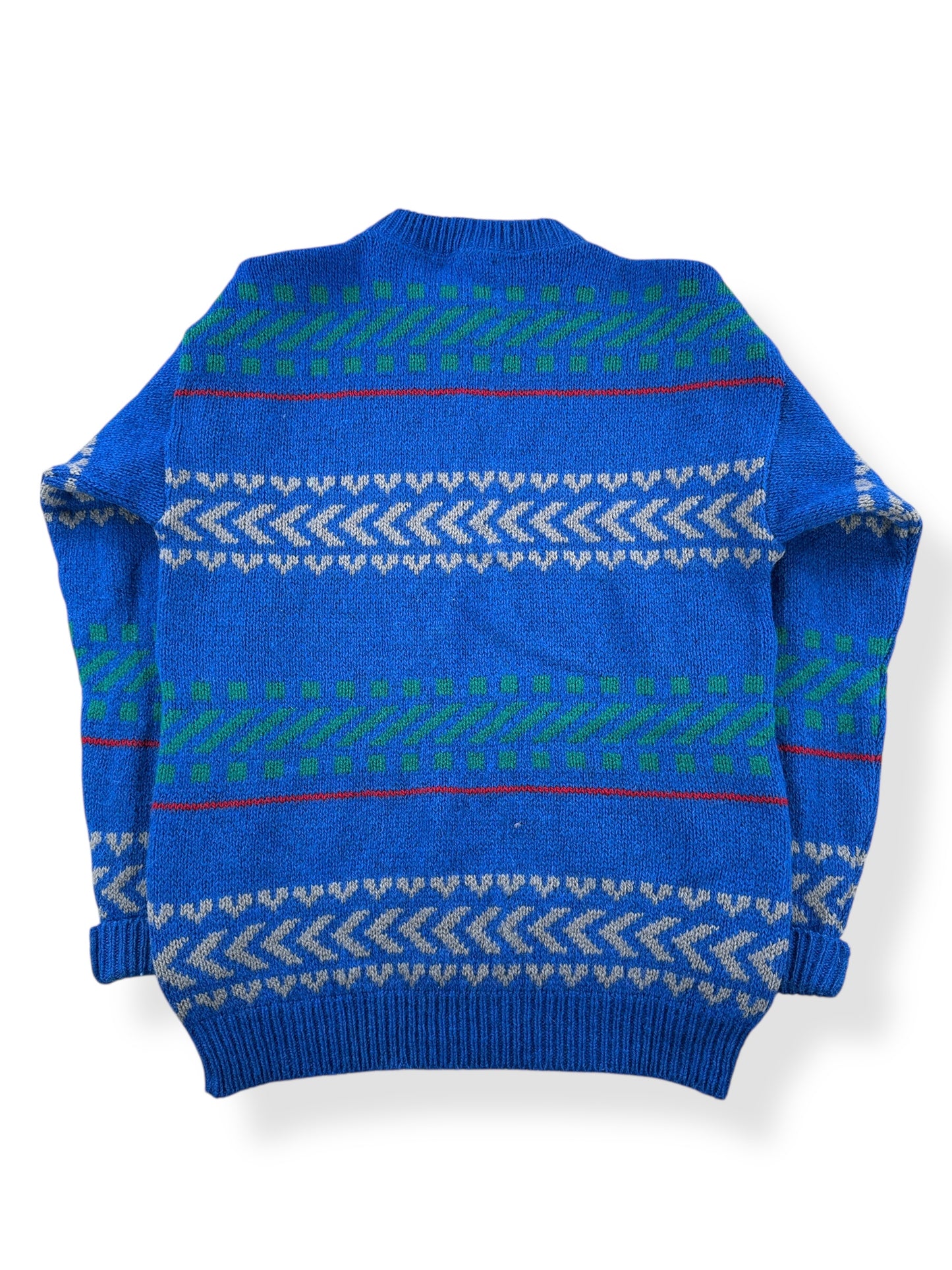 Back of Vintage 80s Pendleton Sweater SZ M