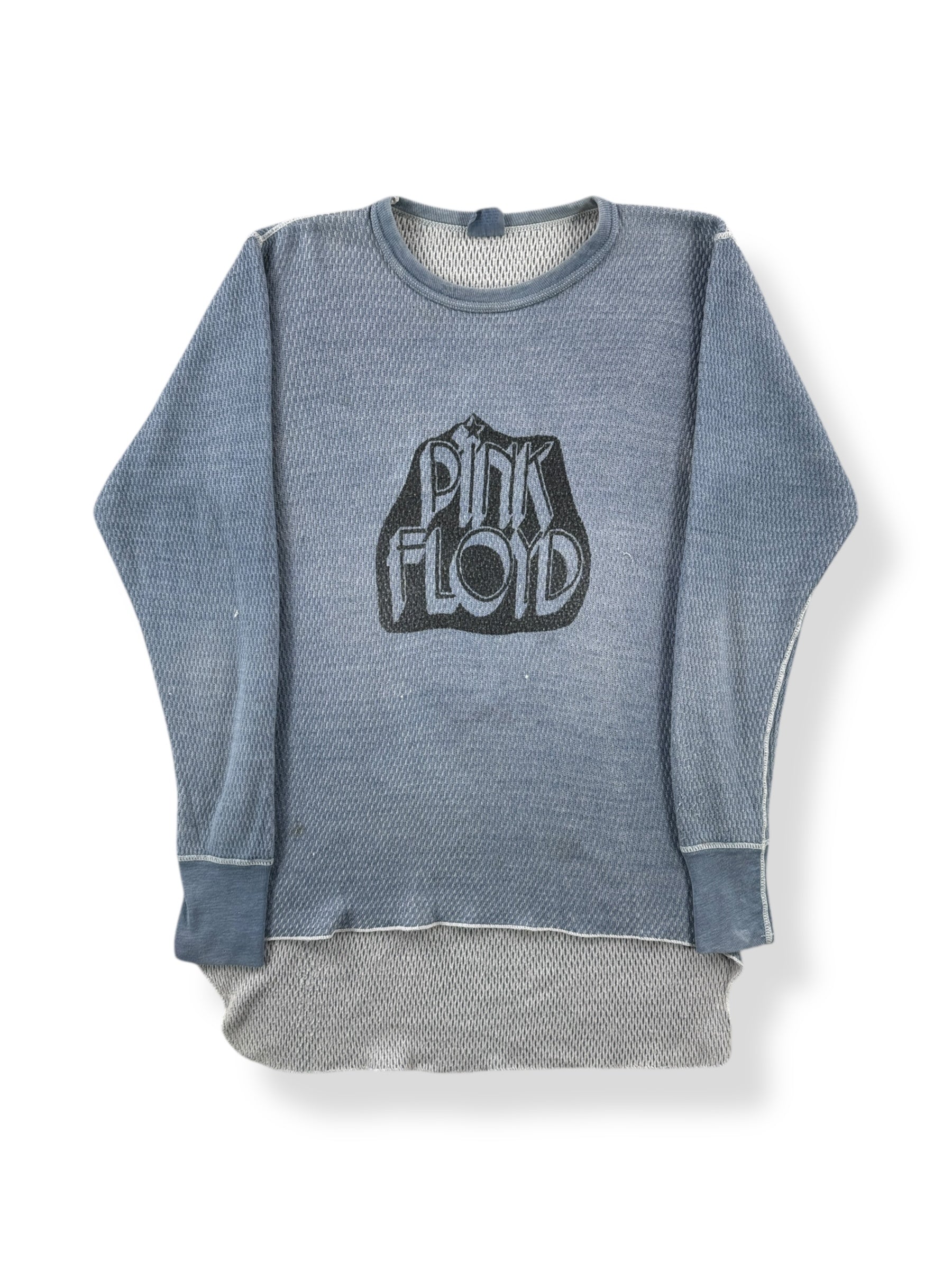 Front of Vintage Pink Floyd Thermal SZ S