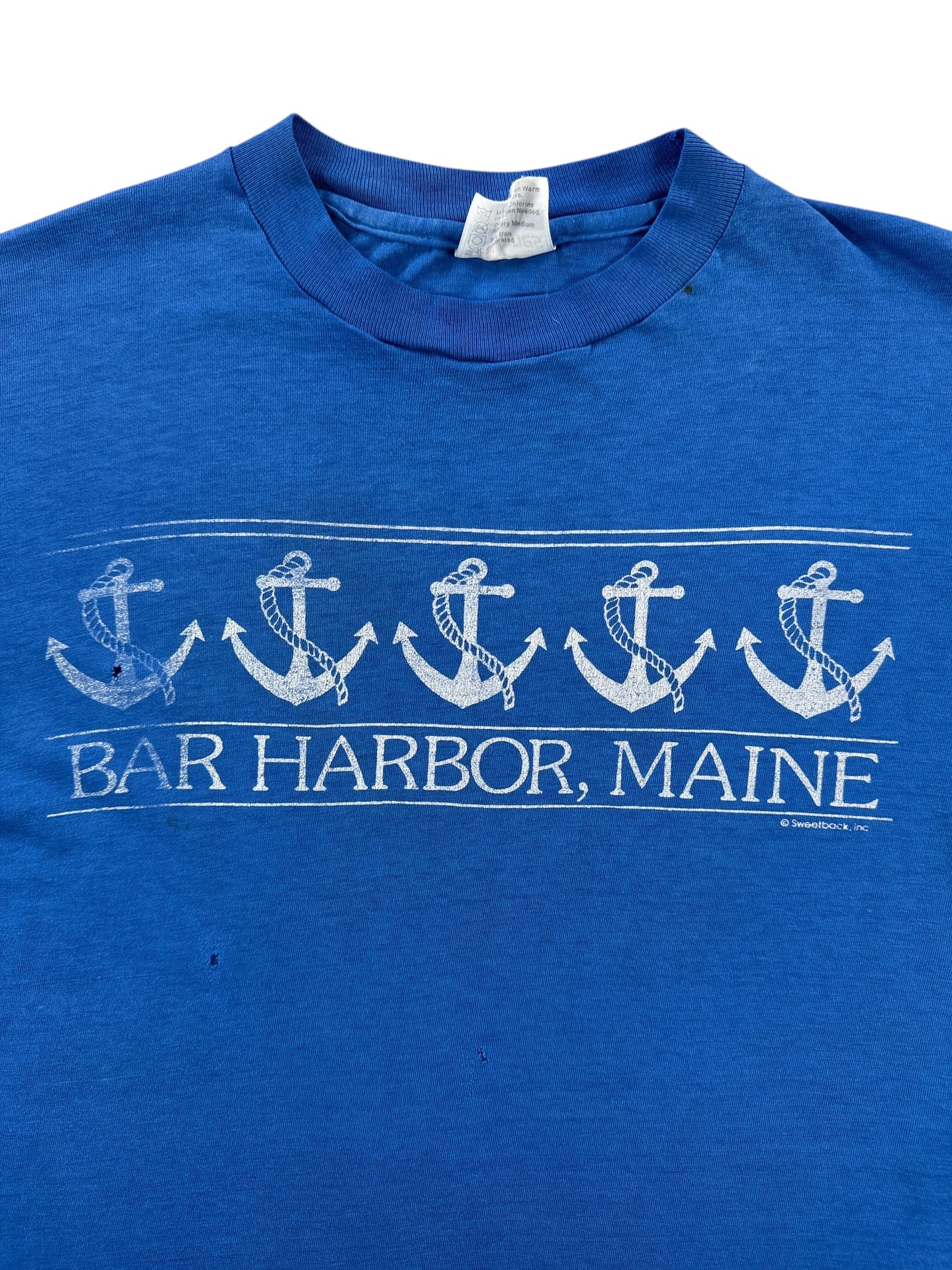 Graphic of Vintage Bar Harbor Maine Tee SZ M