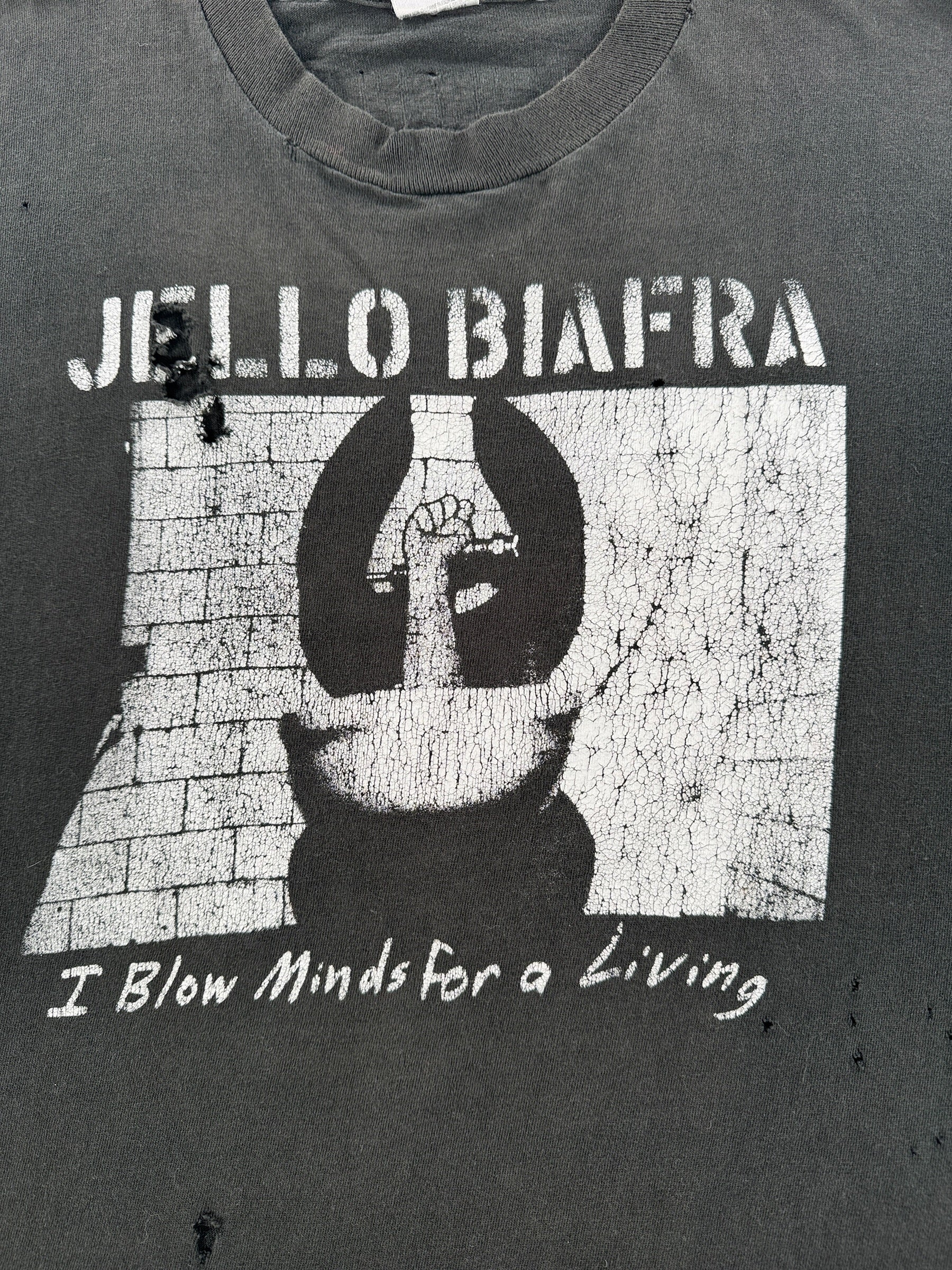 Graphic of Vintage 1990s Jello Biafra Dead Kennedys Tour Tee SZ L