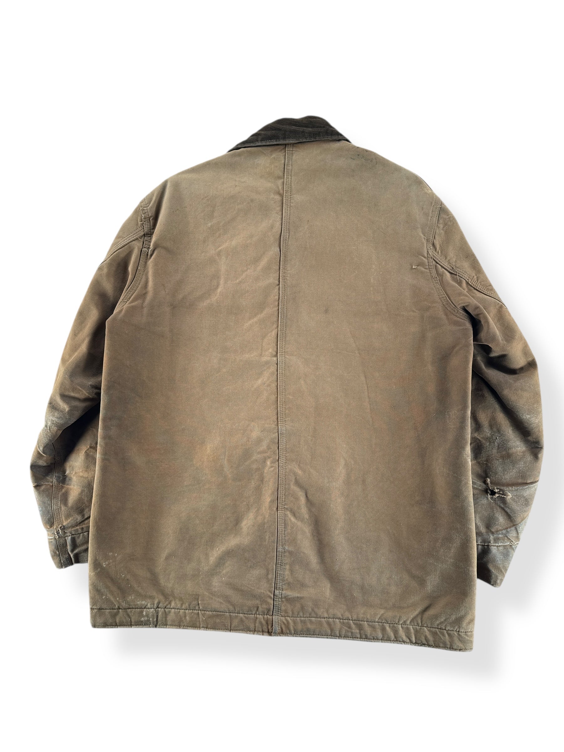 Back of Vintage 50s/60s Era Hercules Blanket Lined Chore Coat SZ L