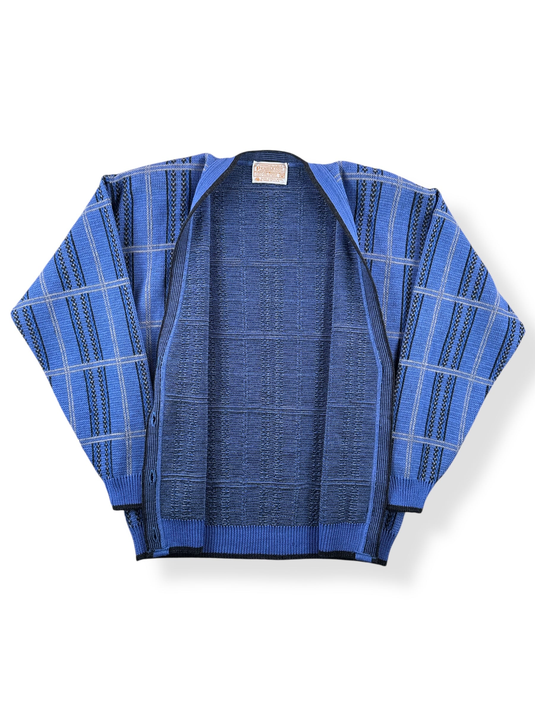 Inside of Vintage Pendleton Ladies Cardigan SZ M