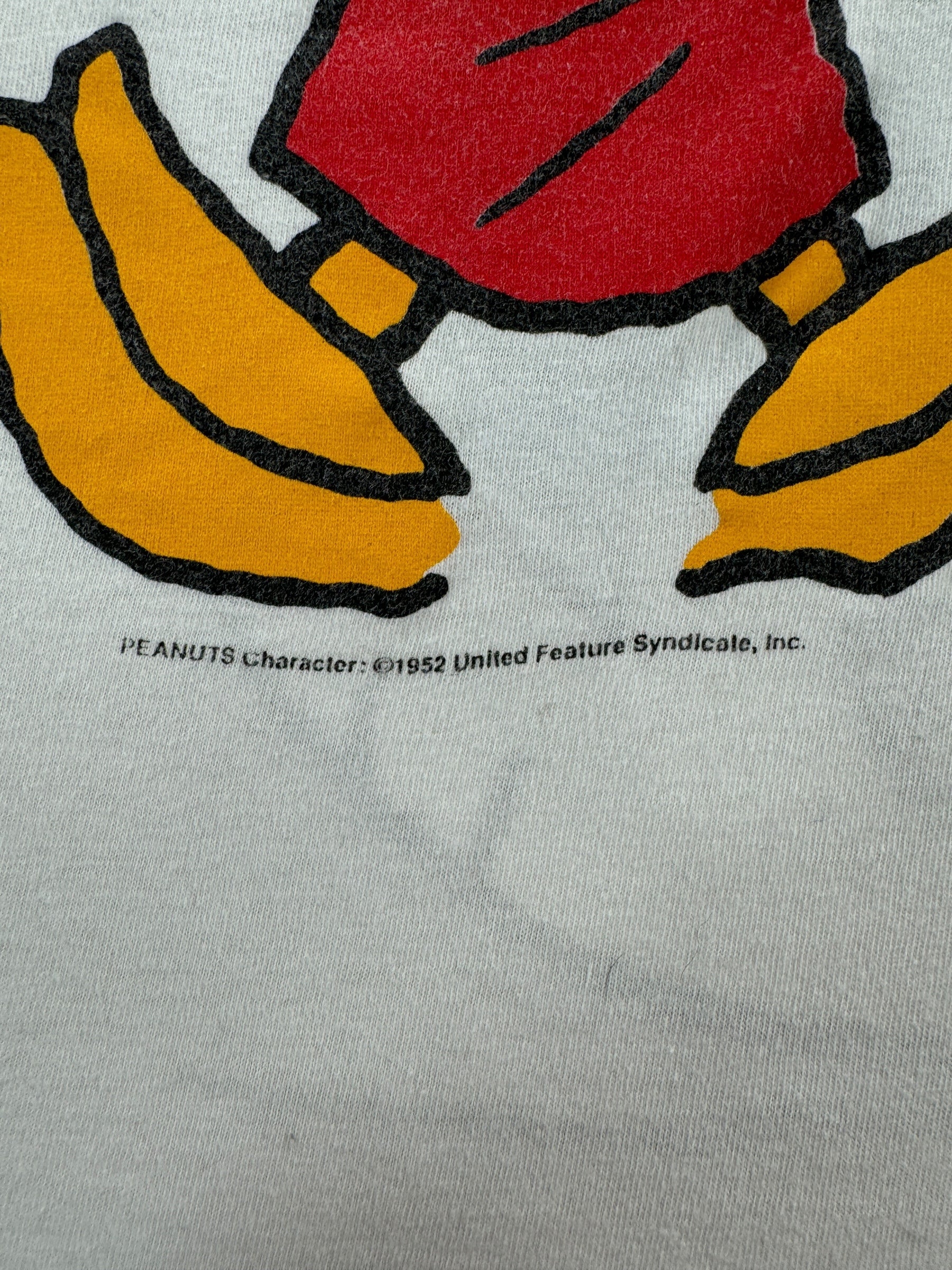 Trademark Date on Vintage Woodstock Joe Cool Snoopy Tee SZ XL