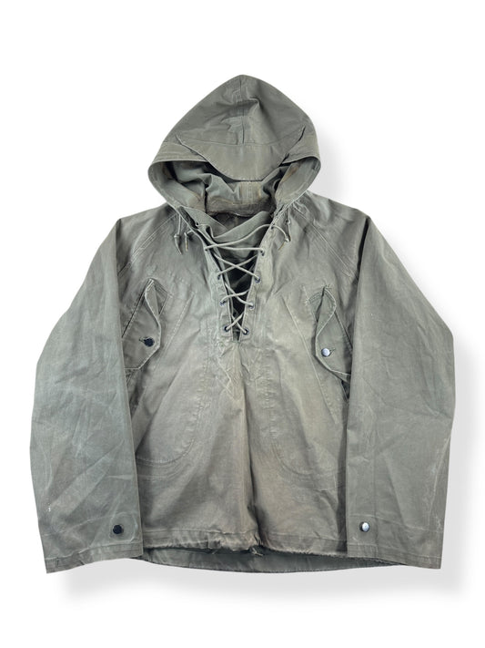 Front of Vintage 60s Wet Weather Parka  SZ M (Fits L)