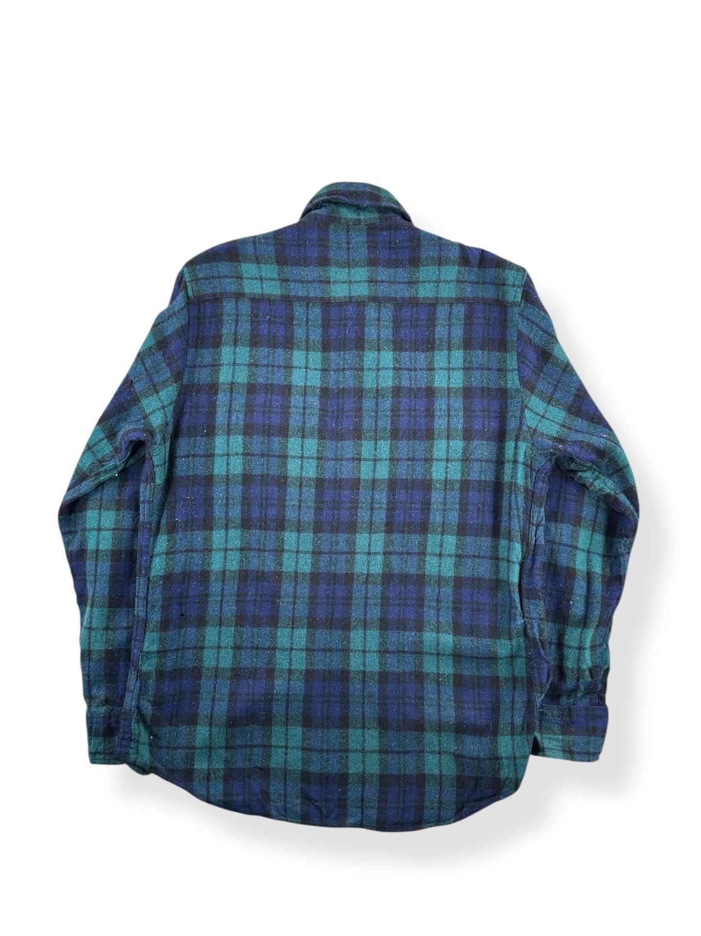Back of Vintage Fieldmaster Wool Blend Flannel SZ M