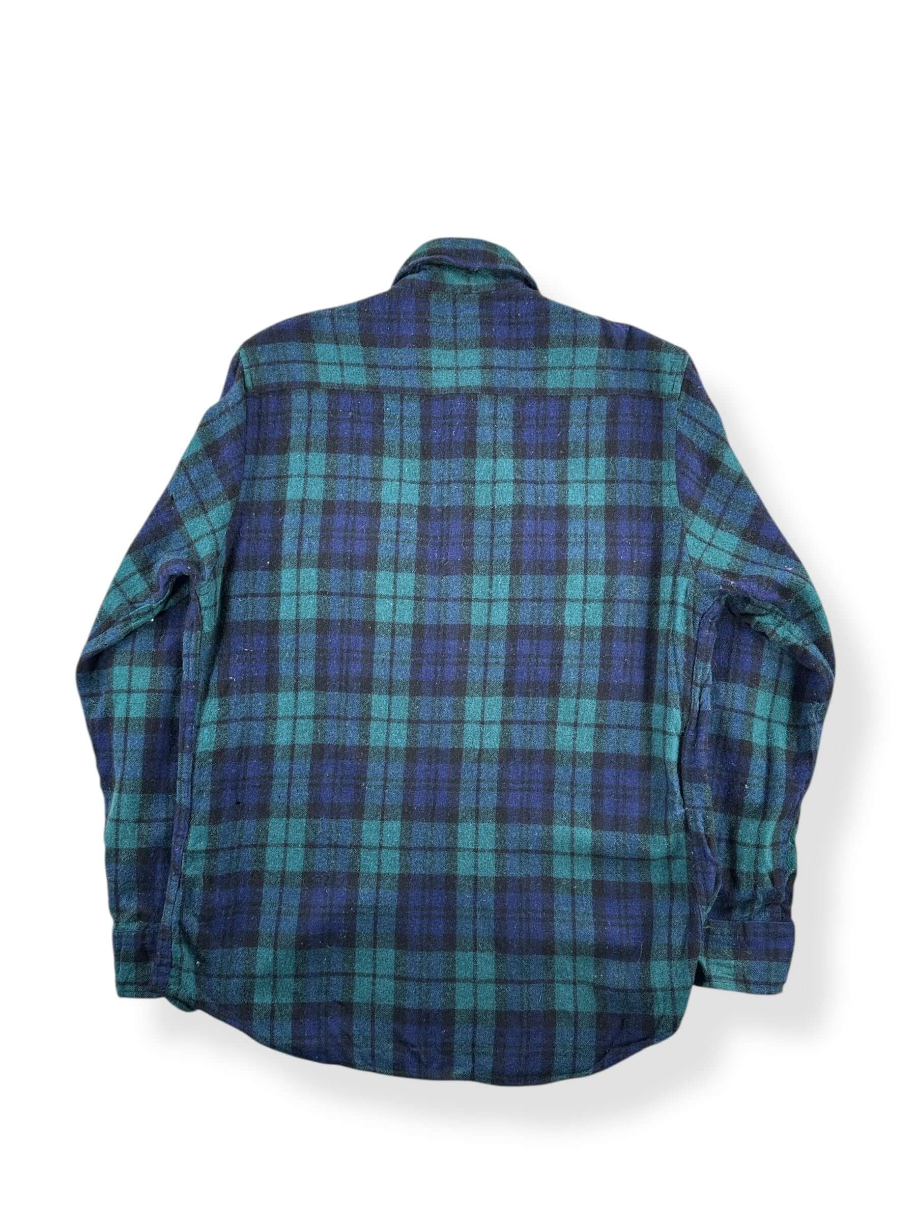 Back of Vintage Fieldmaster Wool Blend Flannel SZ M