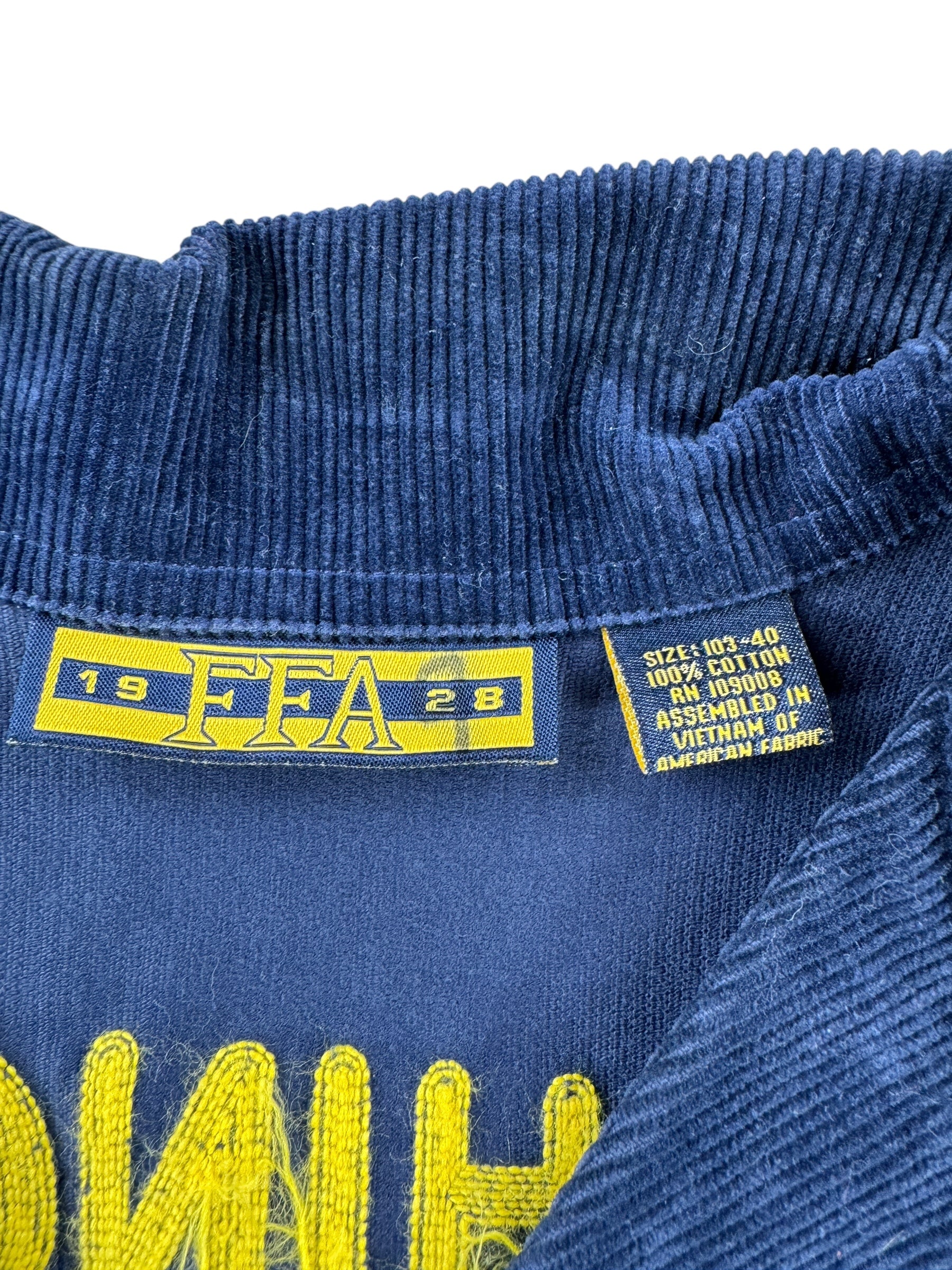 Tag on Enumclaw Washington FFA Jacket SZ 40