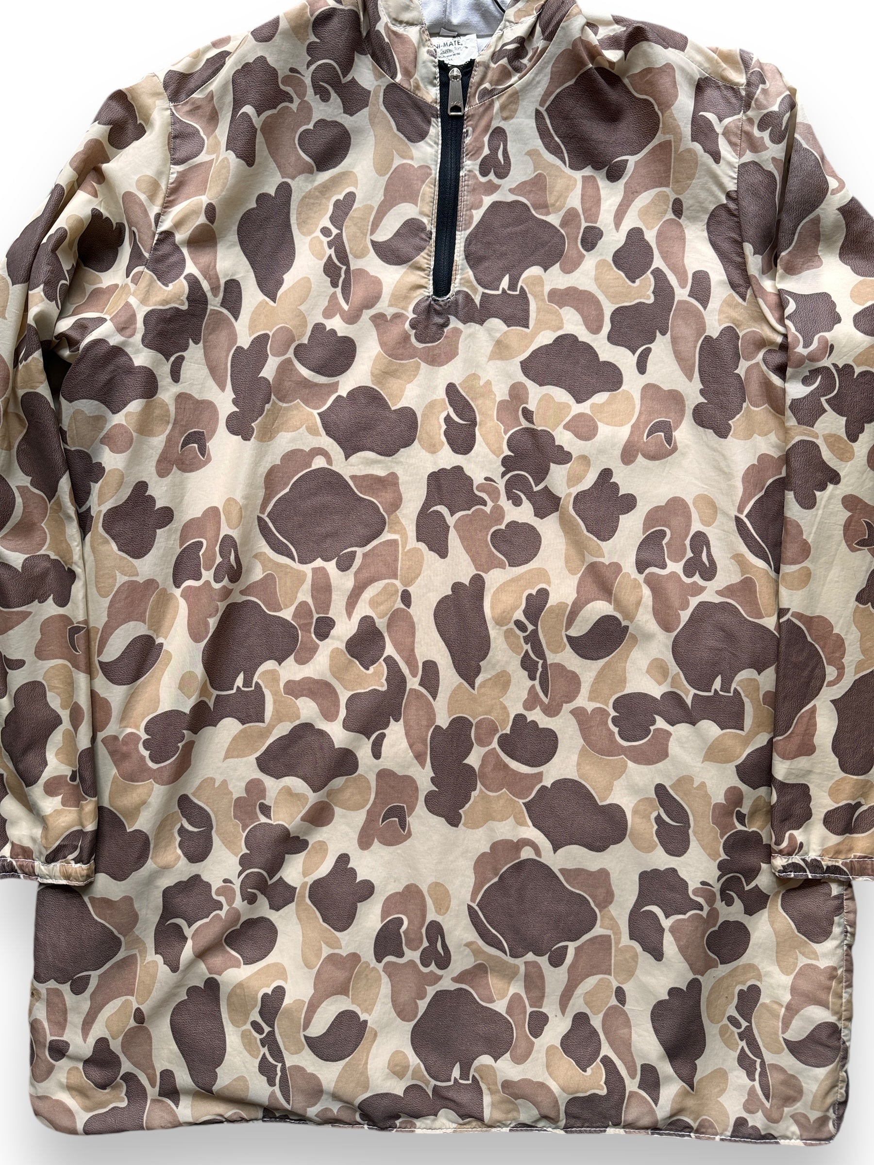 front close up of Vintage Mini-Mate Seattle Camo Parka SZ M