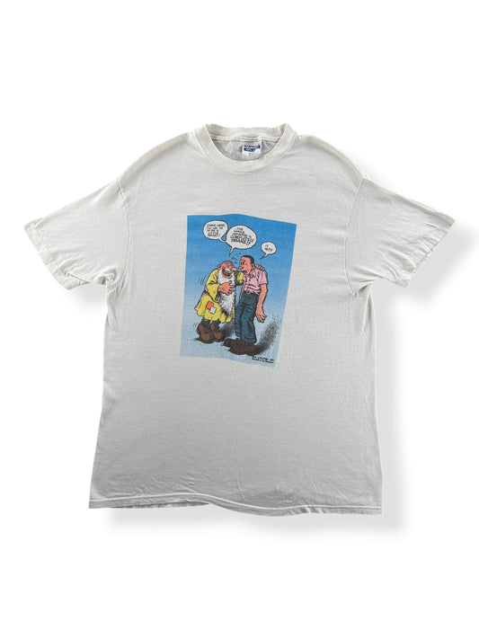 Front of Vintage 1987 R. Crumb Mr Natural Tee SZ XL (Fits L)