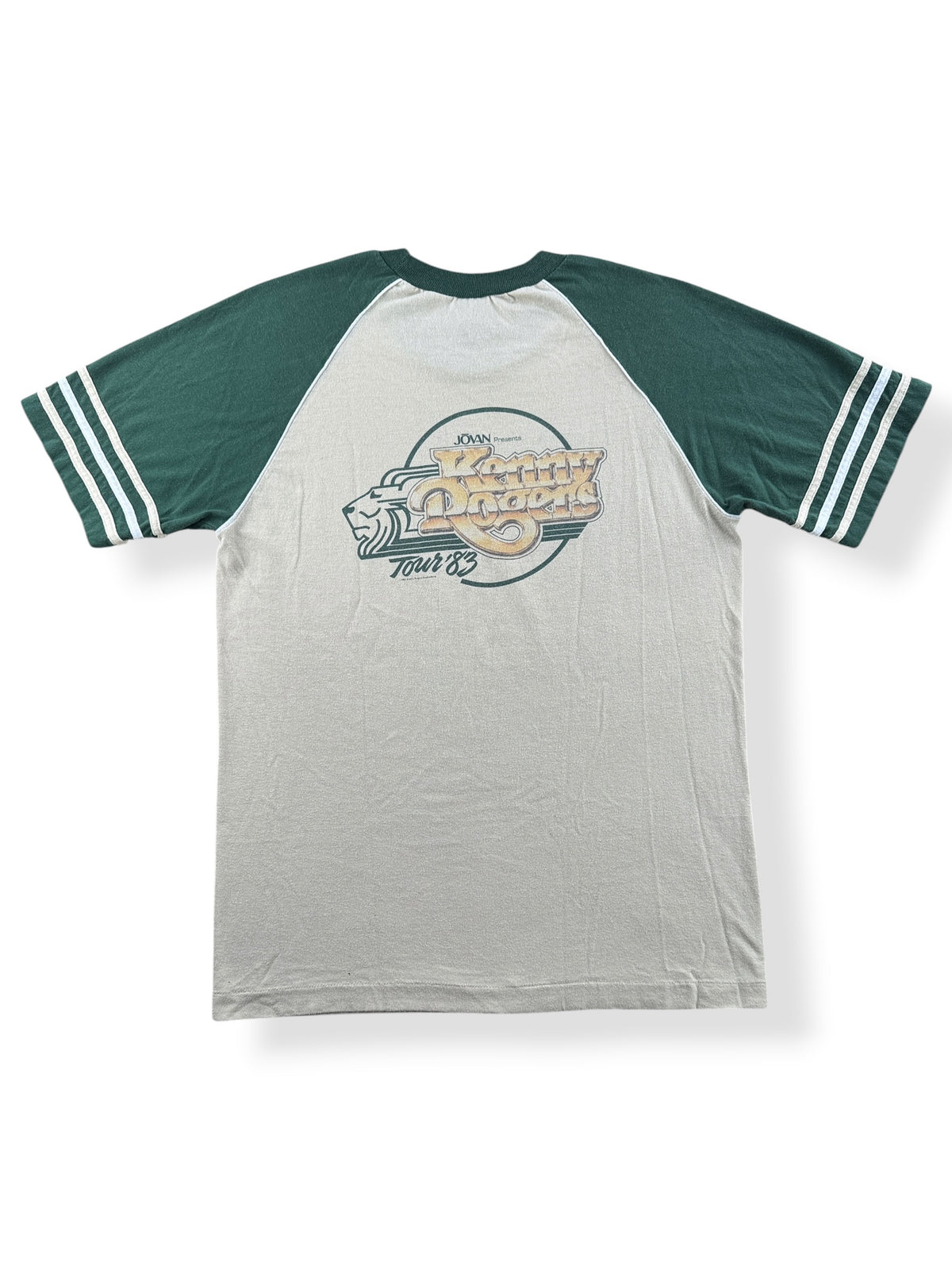 Back of Vintage 1983 Kenny Rogers Tour Tee SZ L (Fits M)