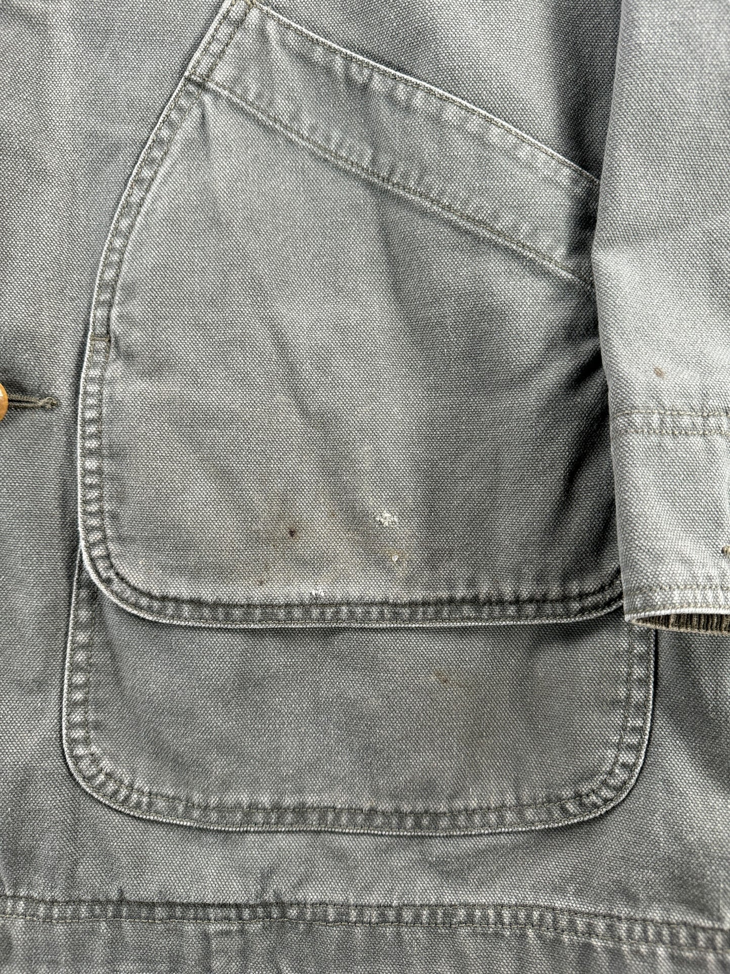 Pocket on Vintage LL Bean Barn Coat SZ XL