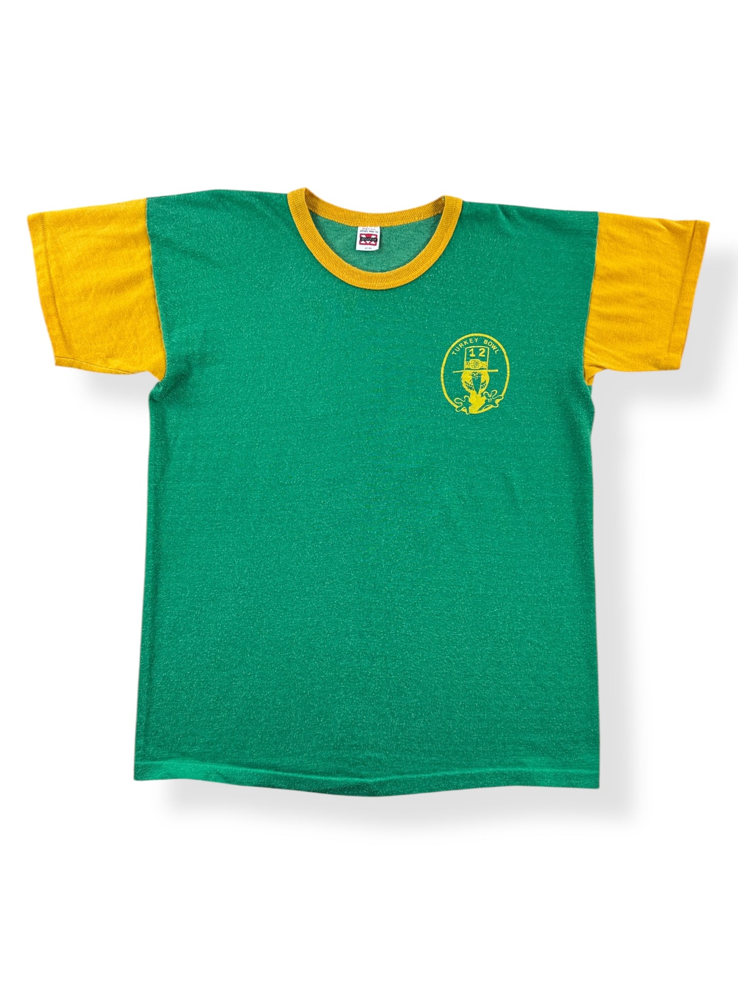 Front of Vintage 50s Green Durene Jersey SZ L