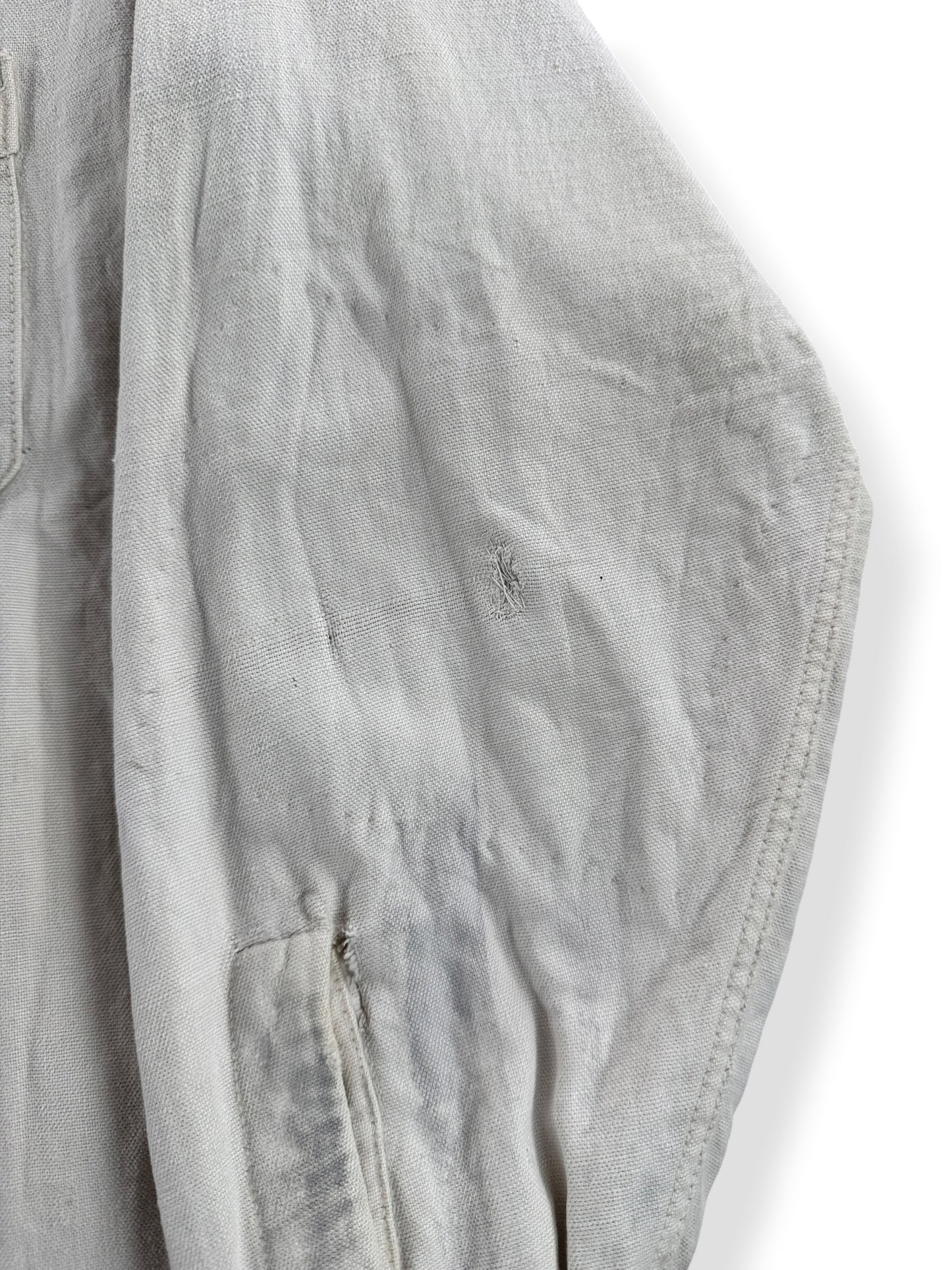 Repair on Vintage 1930s Big Indian Flannel Shirt SZ M