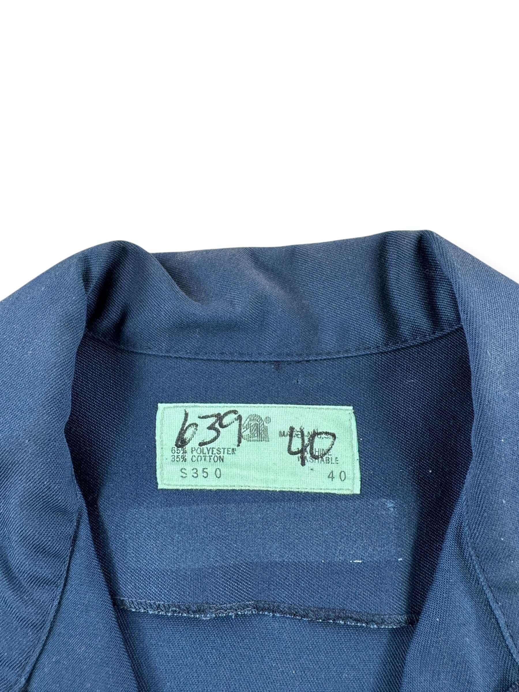 Tag on Vintage Mega Market Patched Gas Station Jacket SZ 40