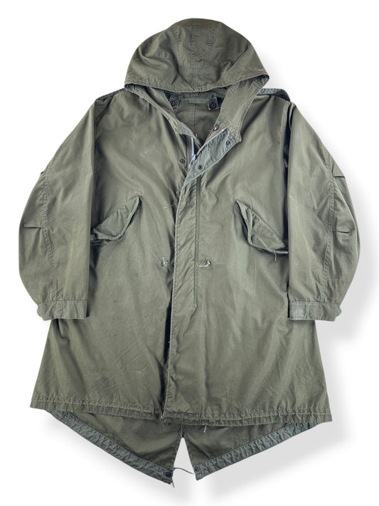 Front of Vintage Fishtail Parka Liner SZ XL