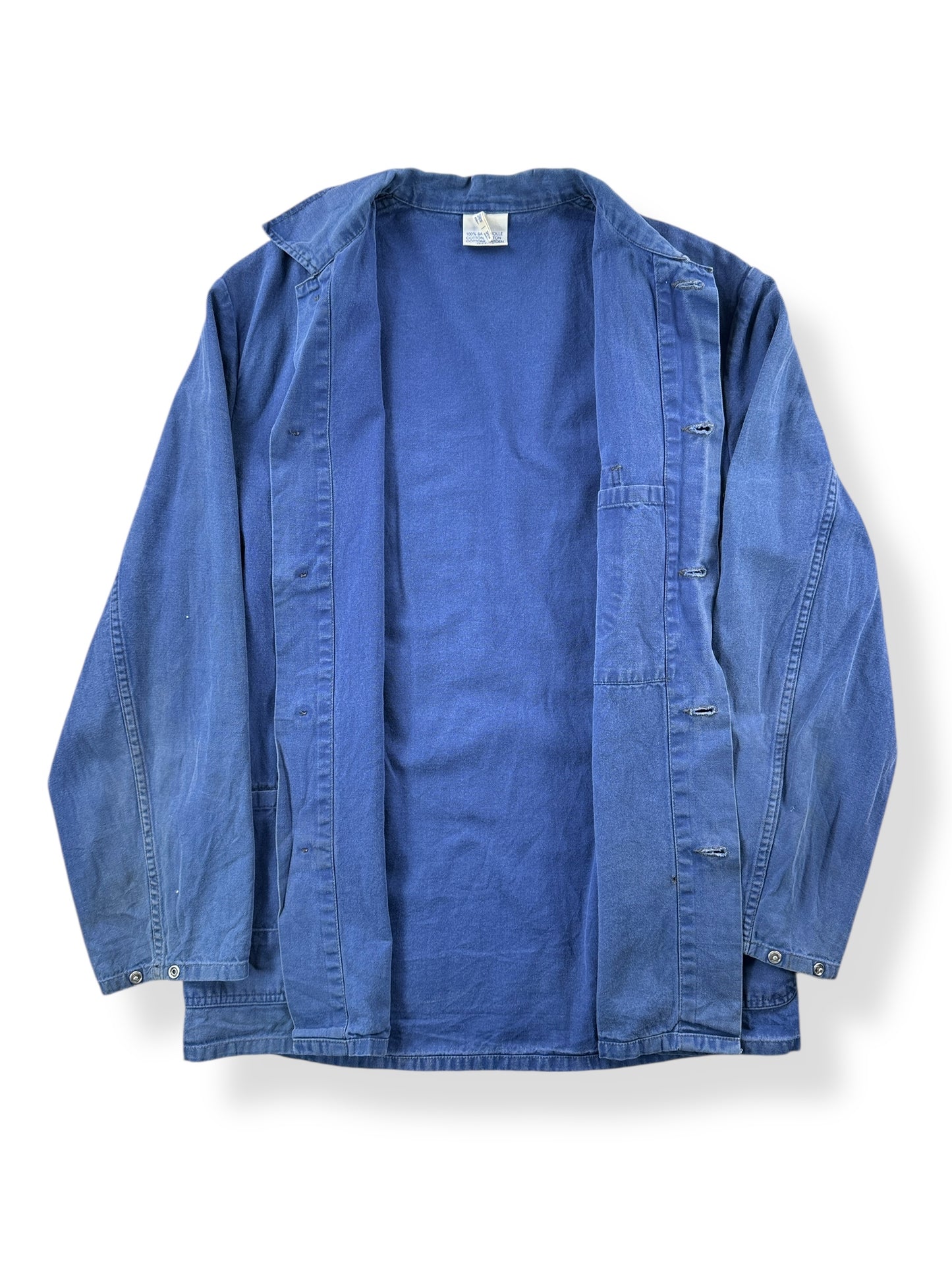 Inside of Vintage Sanfor HBT French Chore Coat SZ L