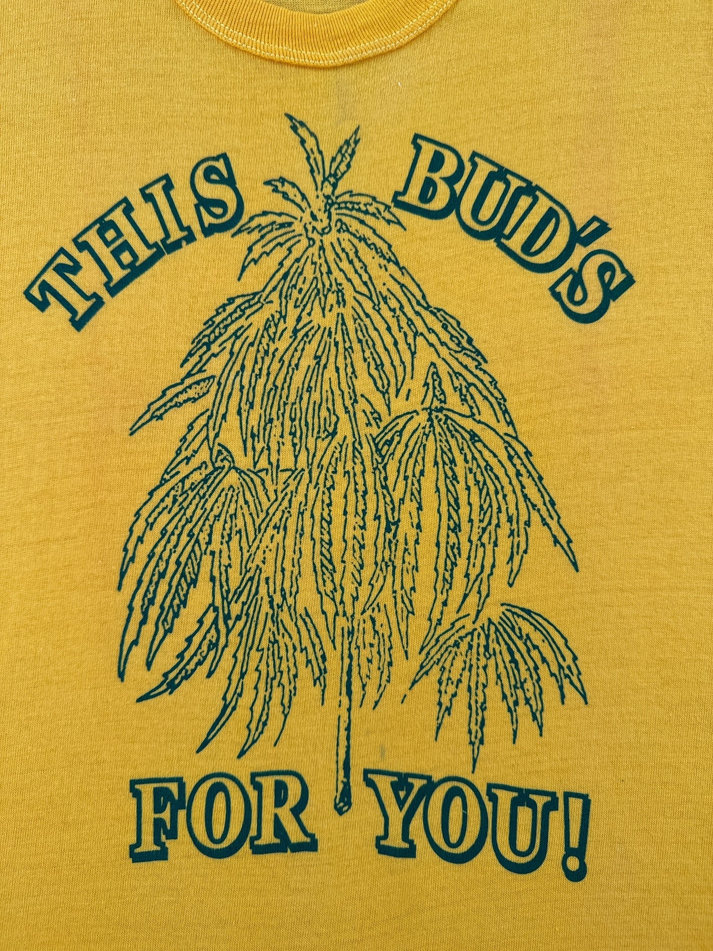 Graphic of Vintage This Buds For You Tee SZ XS