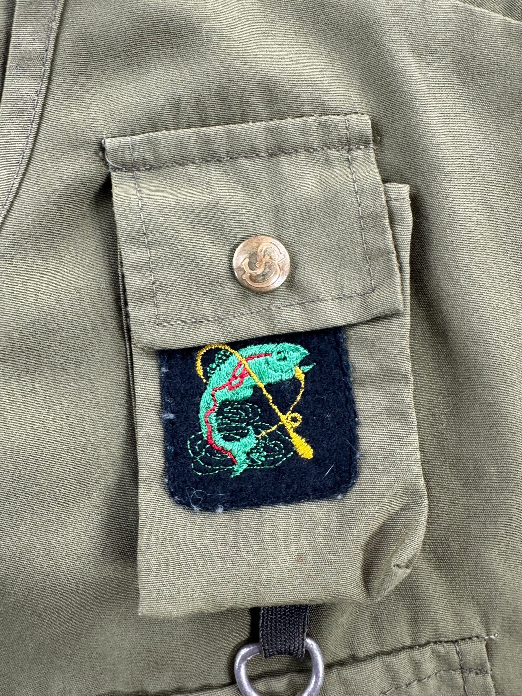 Pocket on Vintage Columbia Sportswear Fishing Vest SZ L