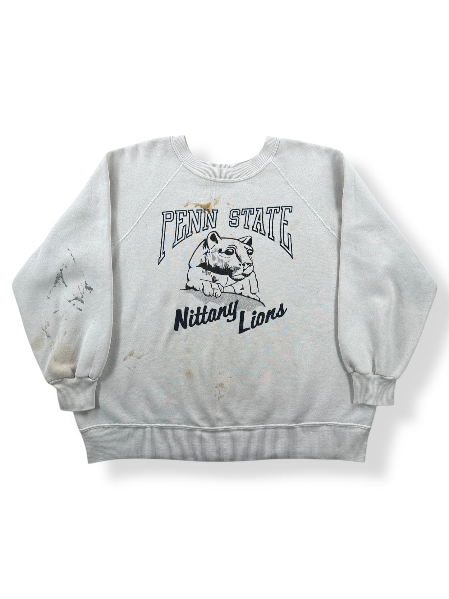 Front of Vintage Penn State Nittany Lions Crewneck SZ XL AS IS