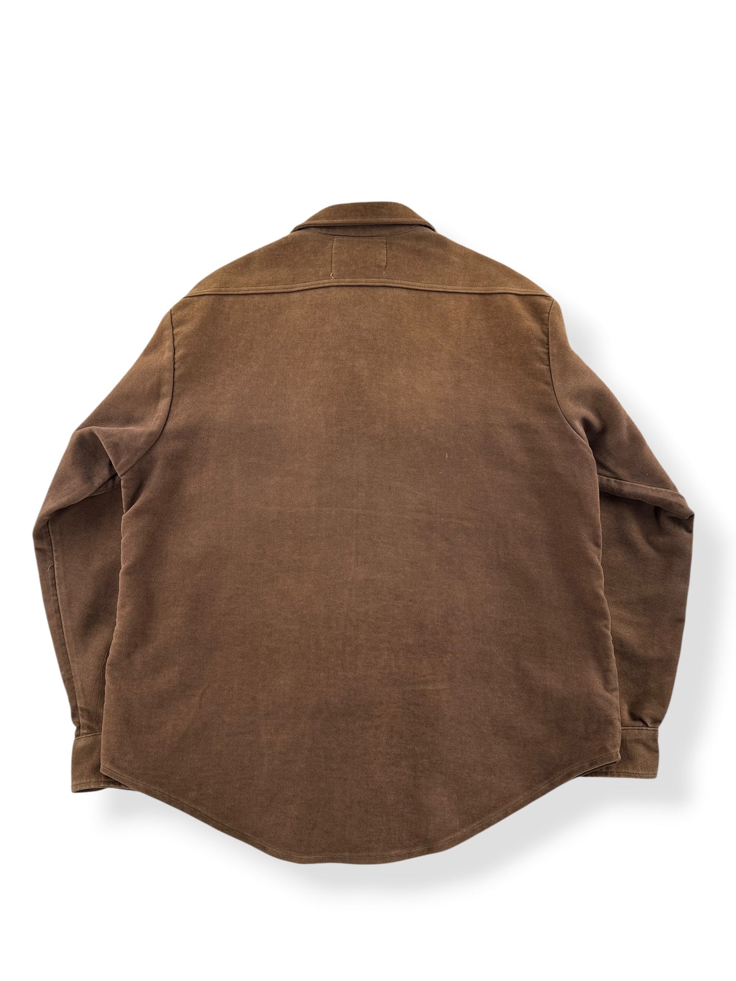 Back of Vintage 70s Happy Jack Moleskin Shirt SZ L