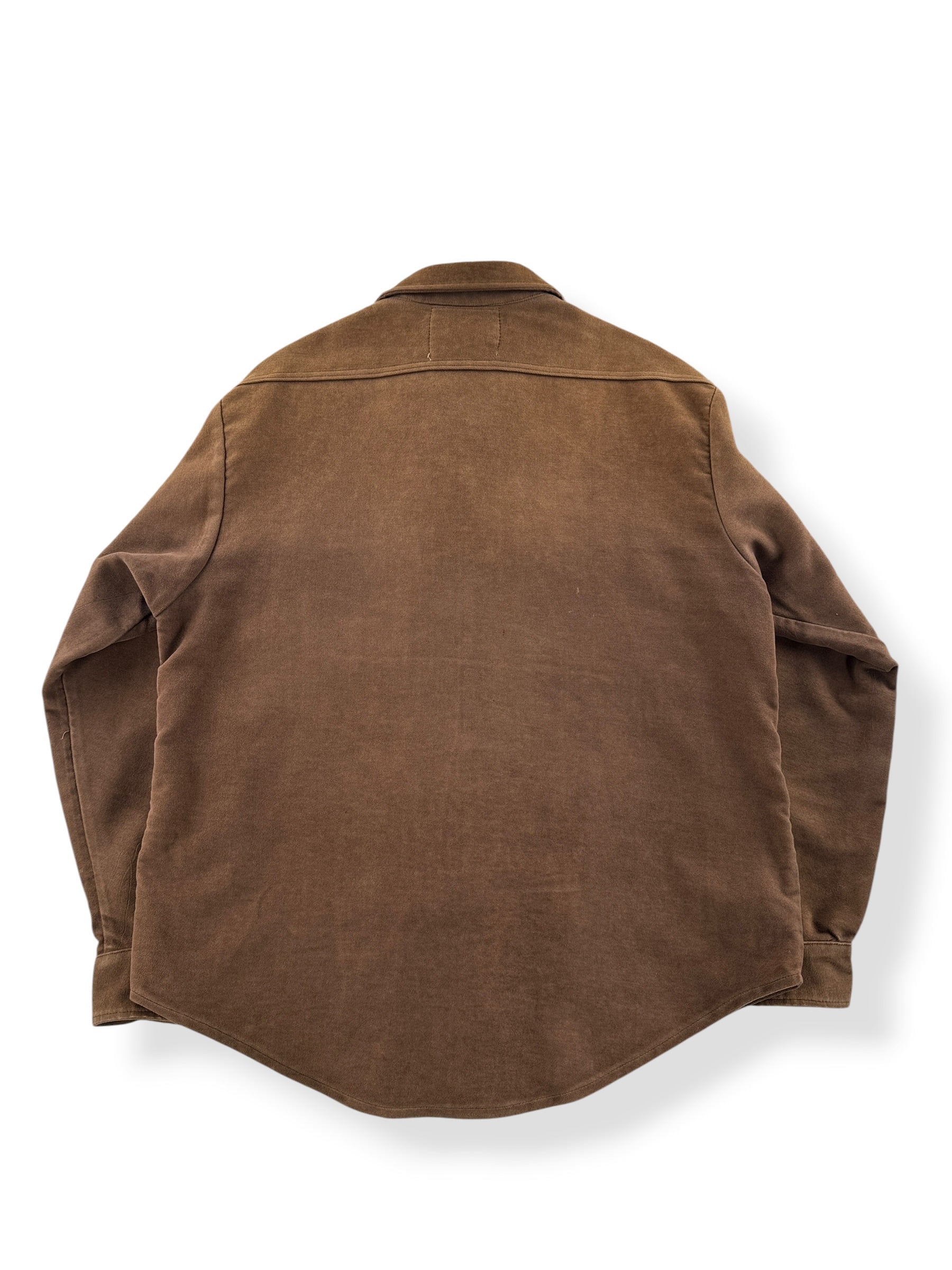 Back of Vintage 70s Happy Jack Moleskin Shirt SZ L