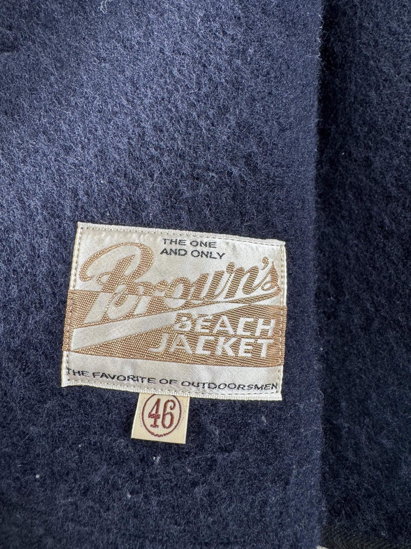 Full Count Browns Beach Jacket SZ 46