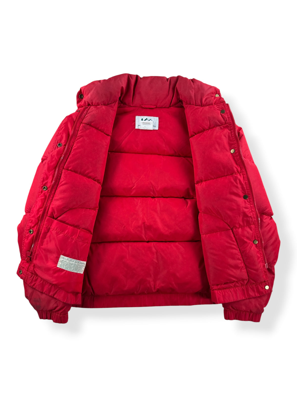 Inside of Vintage 80s REI Puffer Jacket SZ M