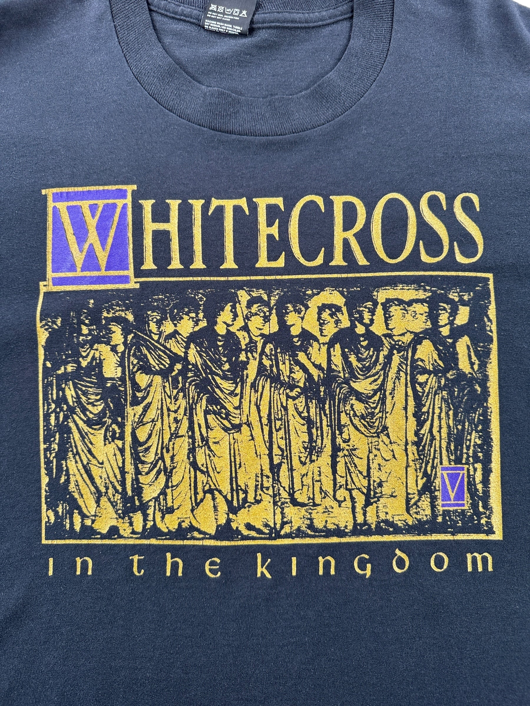 Graphic of Vintage Custom Made Whitecross Tee SZ L (Fits XL)