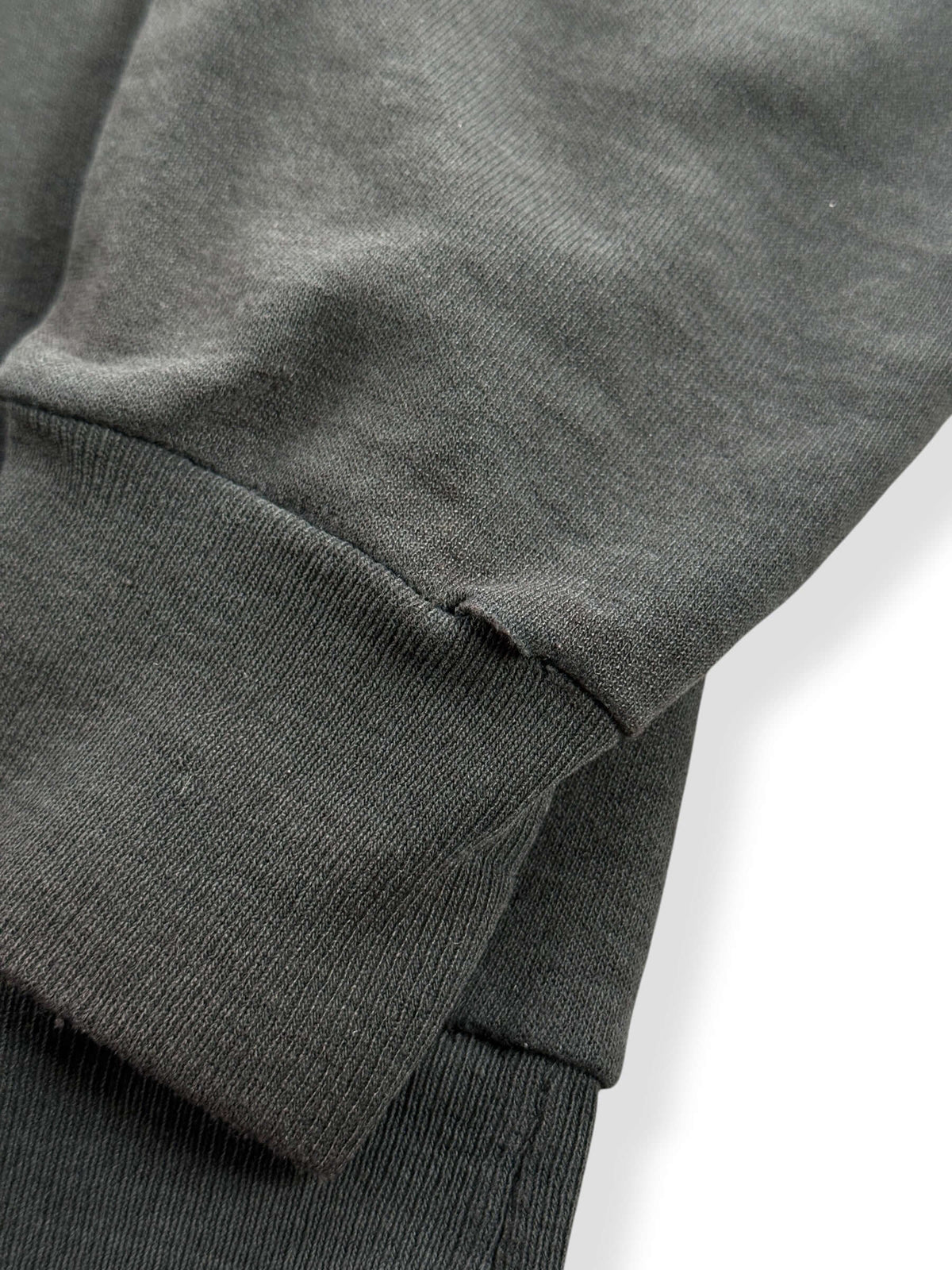 Small seam release near cuff of Vintage NOFX Hoodie SZ M