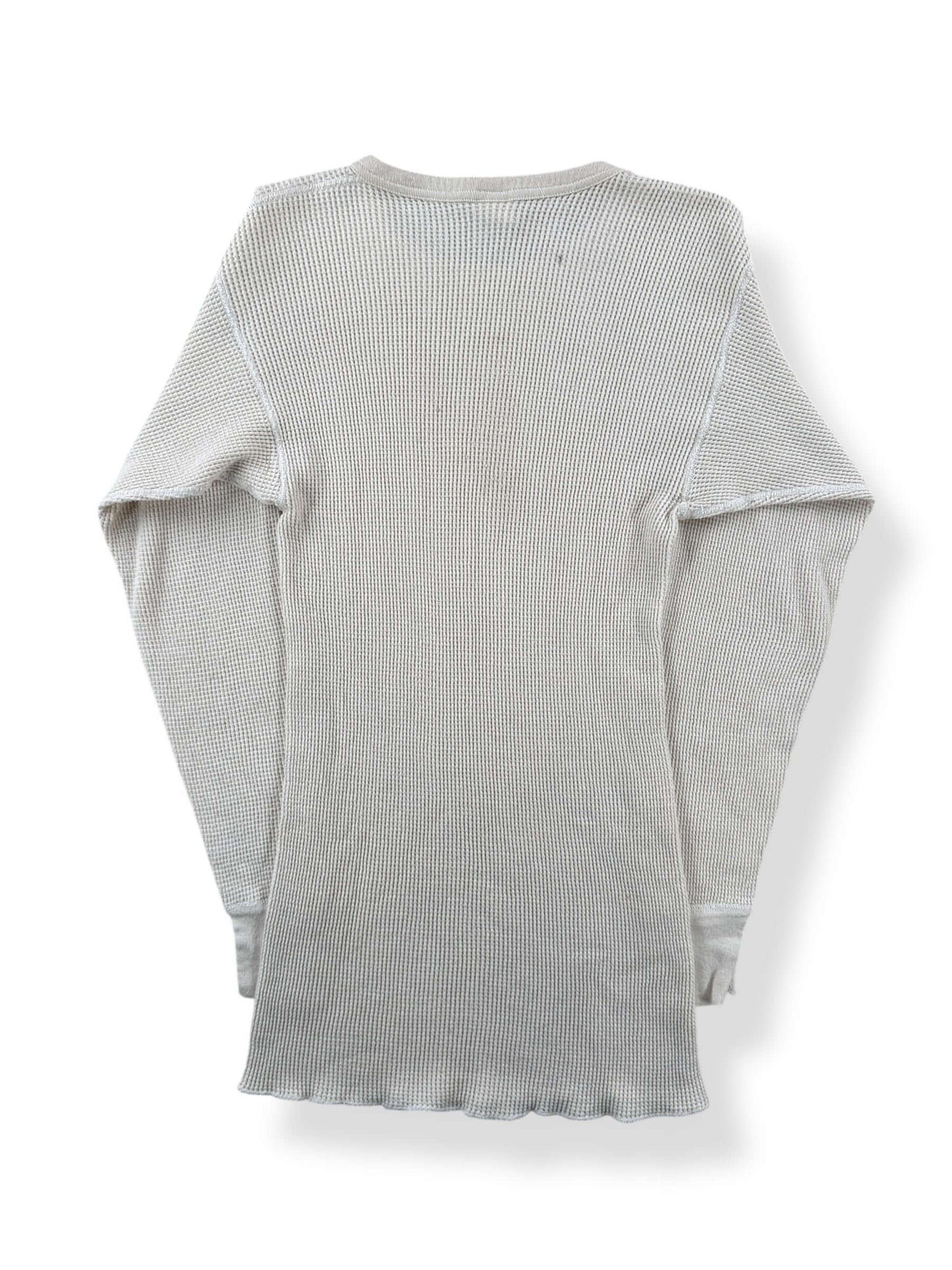 Back of Vintage J.E. Morgan 100% Cotton Waffle Undershirt SZ XL Tall (Fits XS)
