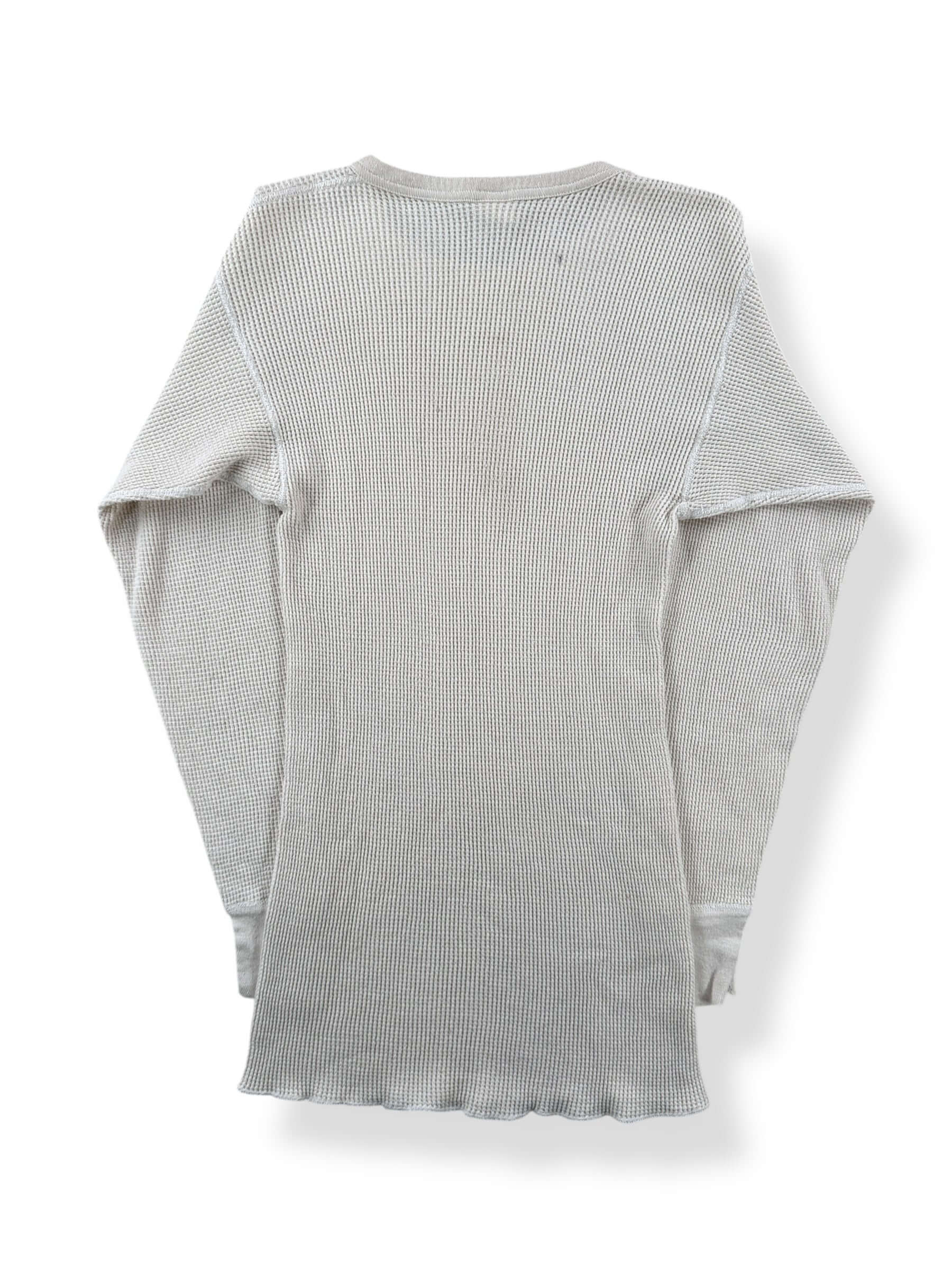 Back of Vintage J.E. Morgan 100% Cotton Waffle Undershirt SZ XL Tall (Fits XS)