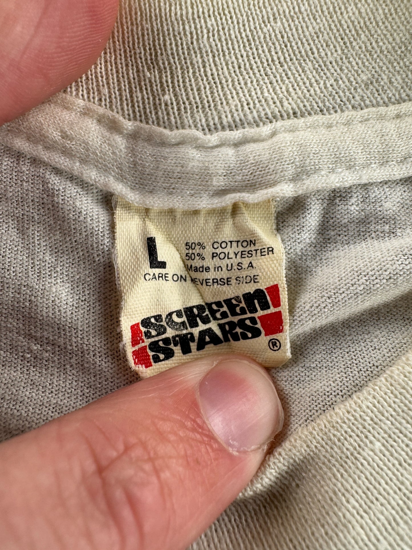 Tag on Vintage Housing Now US Capitol March Tee SZ L