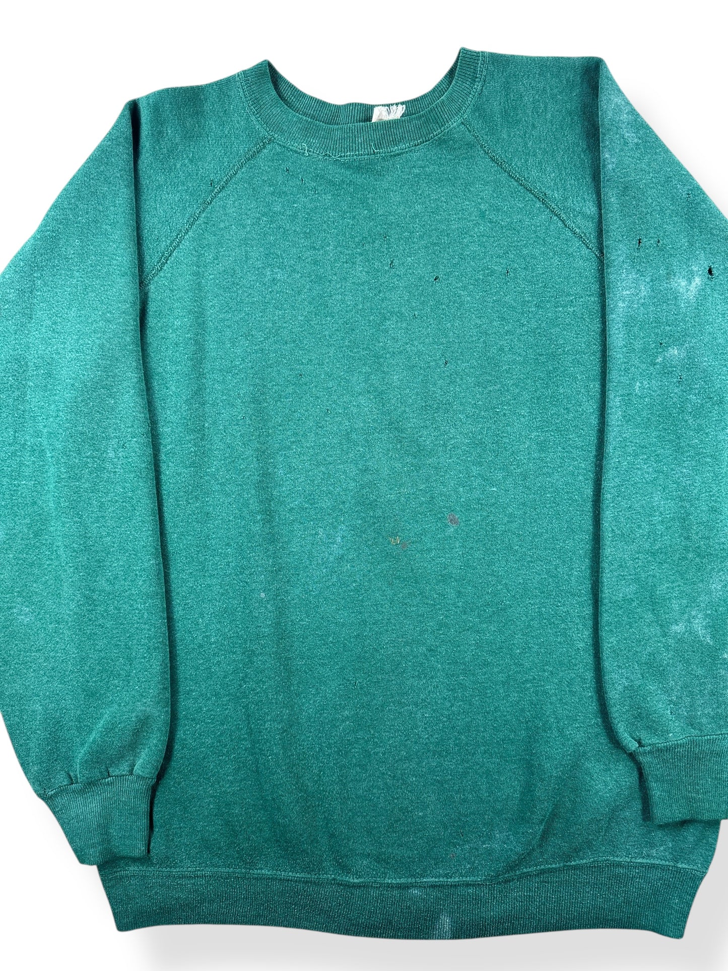 Front Close Up of Vintage Czech Republic Motocross Crewneck SZ L