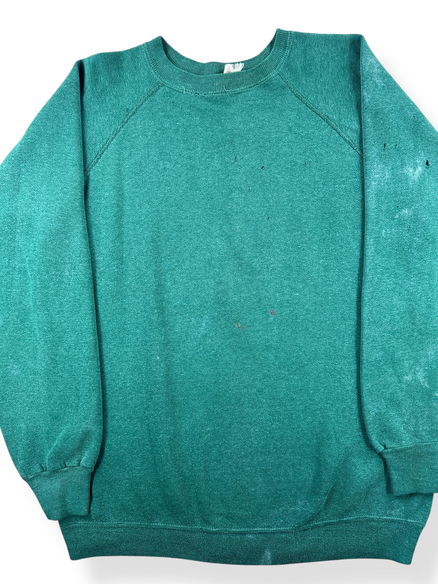 Front Close Up of Vintage Czech Republic Motocross Crewneck SZ L