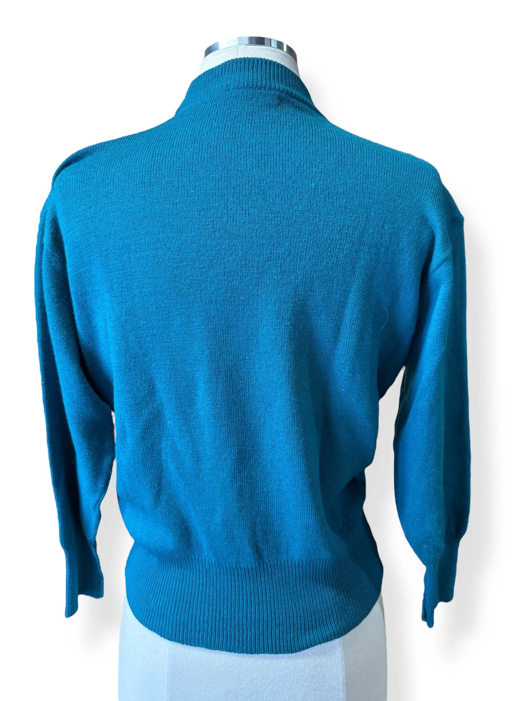 Back view of 1950s Jantzen Sweater M
