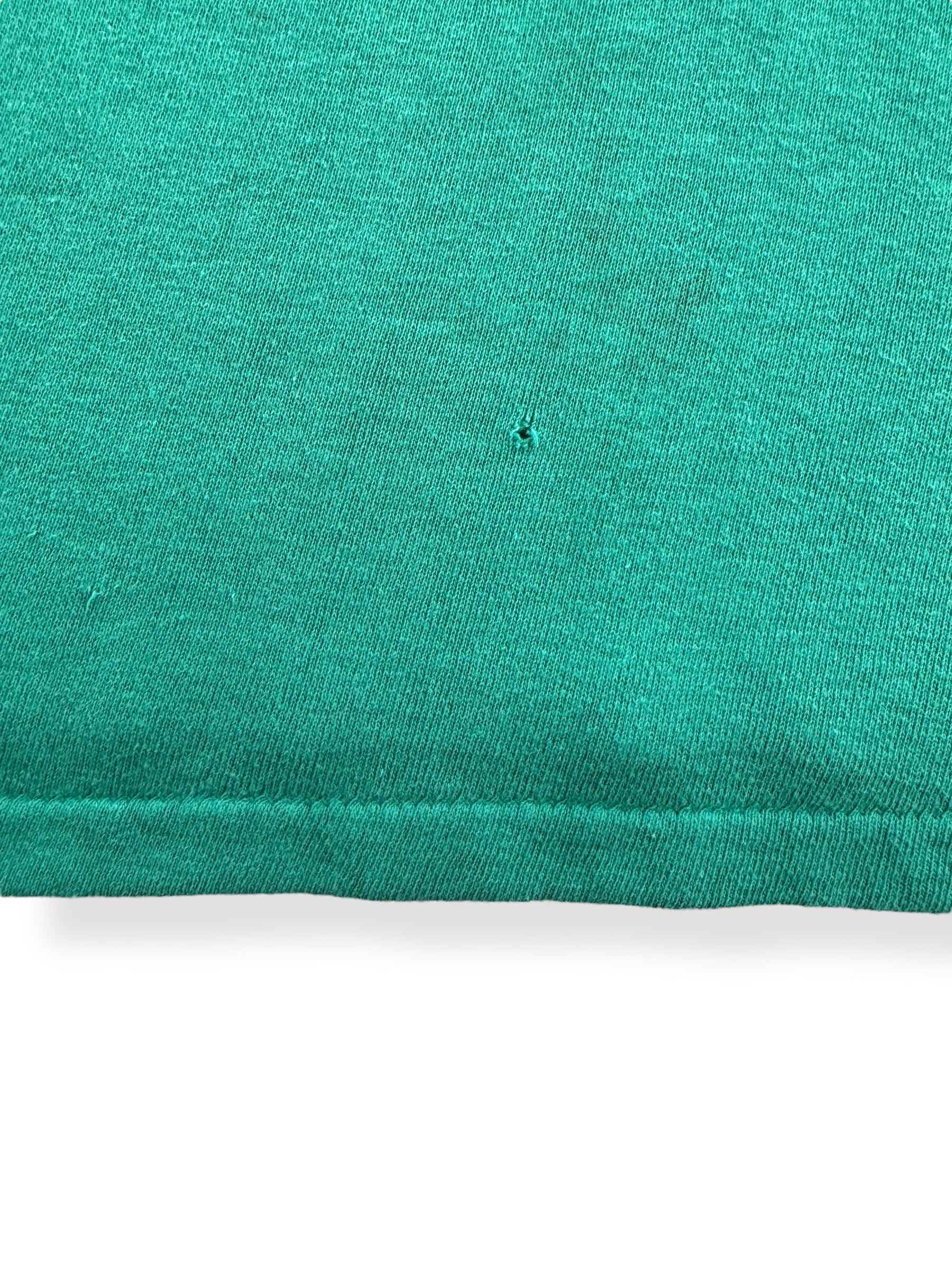 Altered Hem on Vintage Seattle World's Fair Flocked Crewneck SZ S